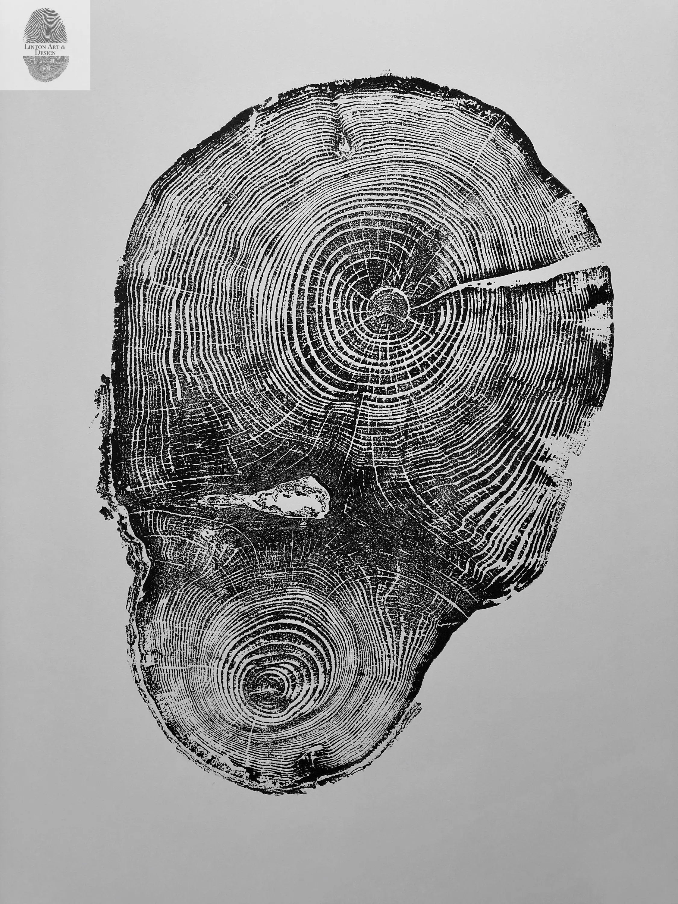 Oak, Pine, & Hemlock Set of 4 - 24x36 each print by lintonart - product image 9 for Resin Society