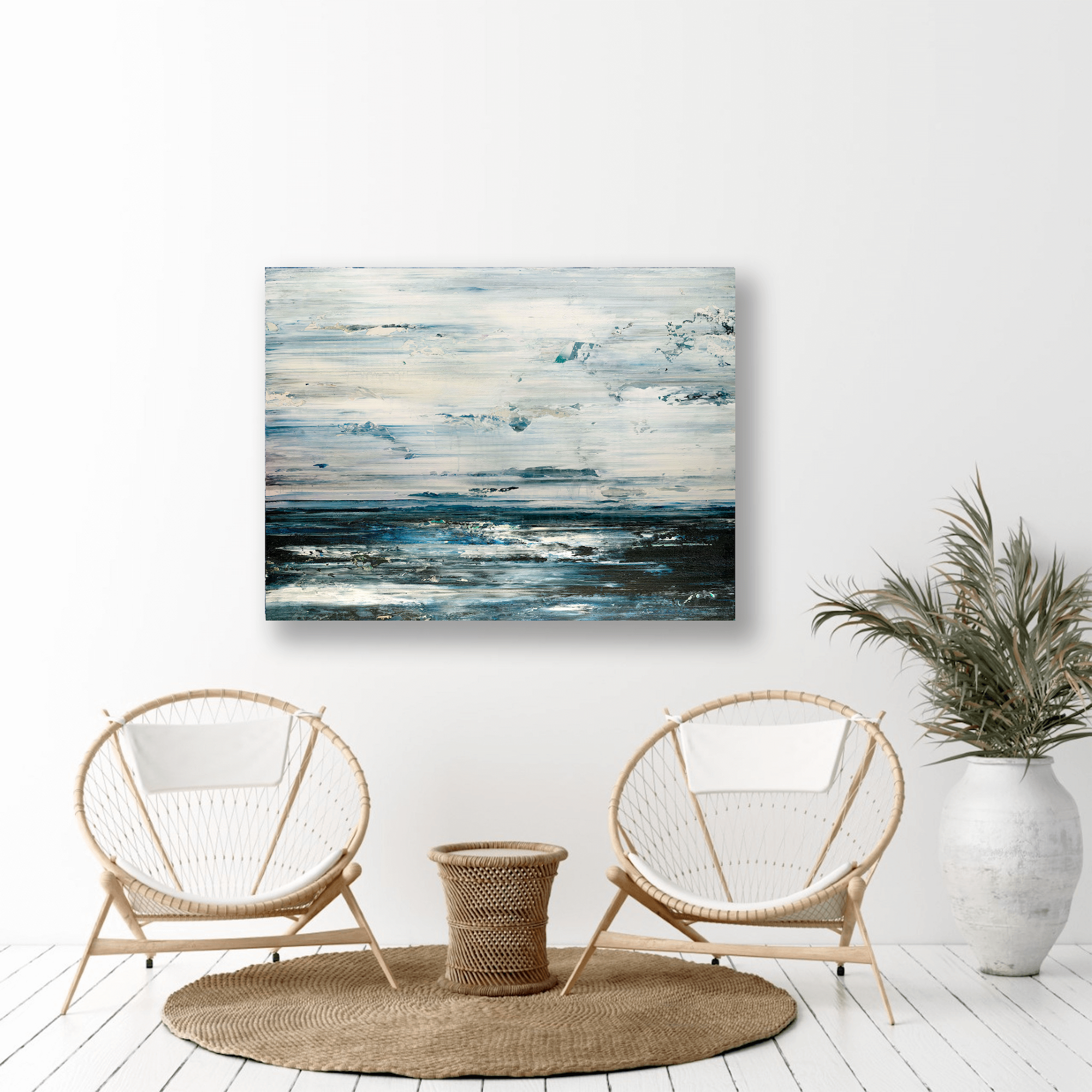 Ocean Air Artist Enhanced Canvas Print by John Beard Collection - product image 3 for Resin Society