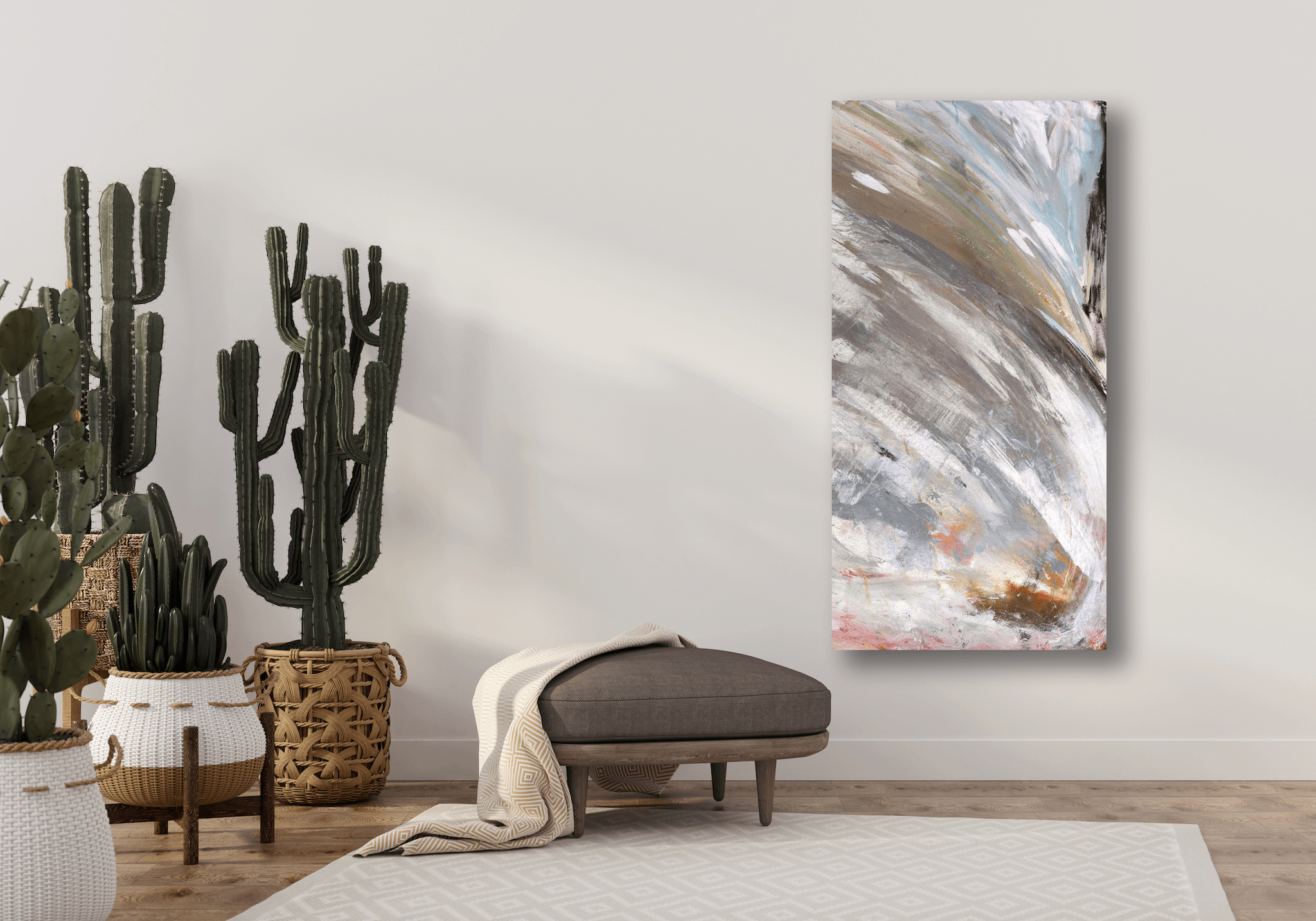 Oolala I Artist Enhanced Canvas Print by John Beard Collection - product image 2 for Resin Society