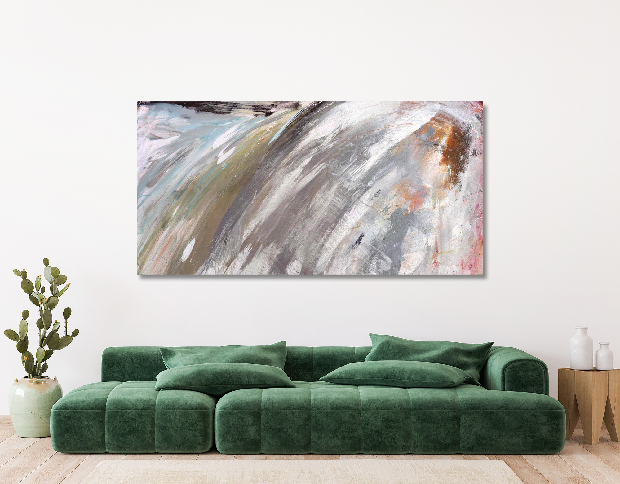 Oolala I Artist Enhanced Canvas Print by John Beard Collection - product image 3 for Resin Society