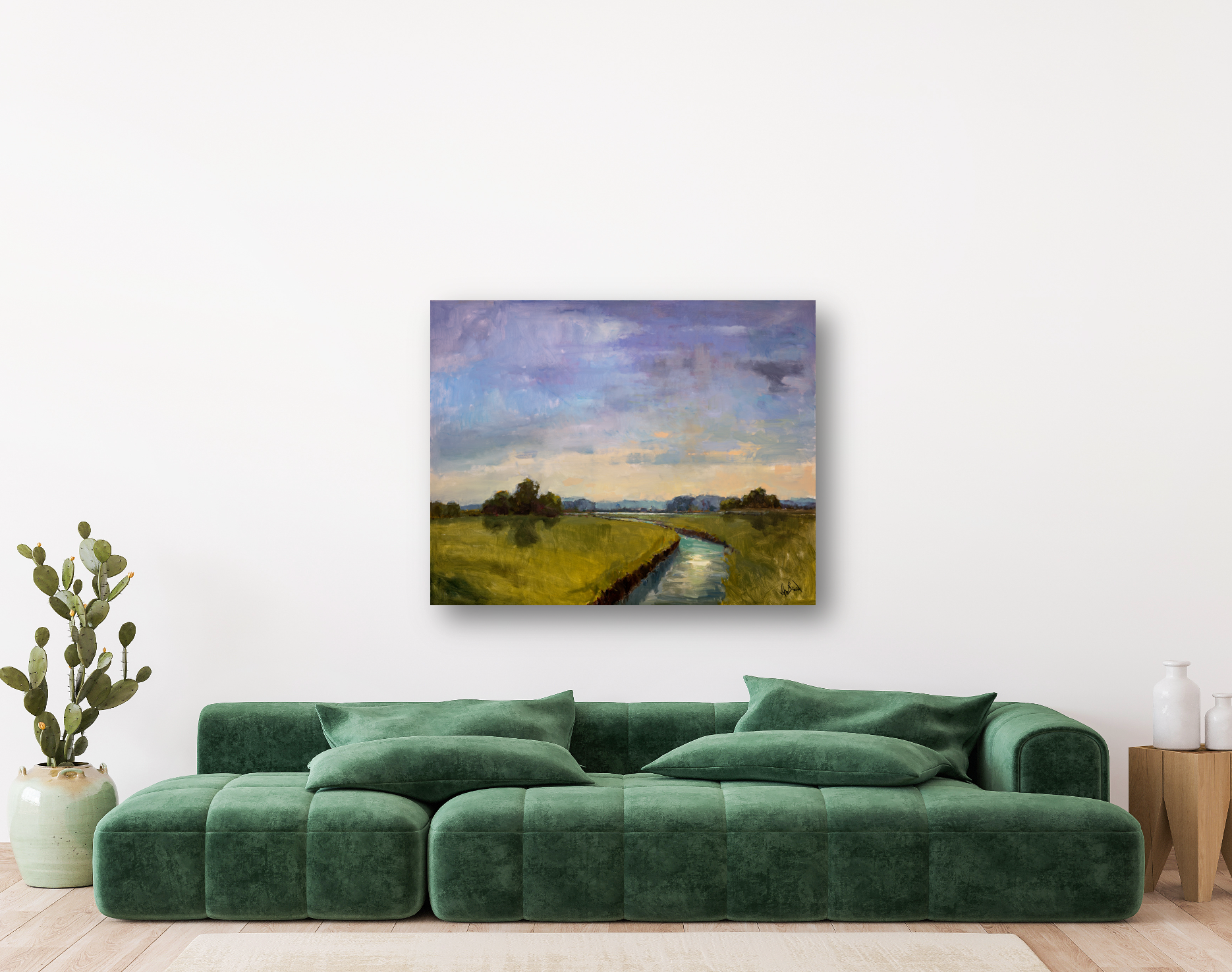 Open Skies Artist Enhanced Canvas Print by John Beard Collection - product image 4 for Resin Society