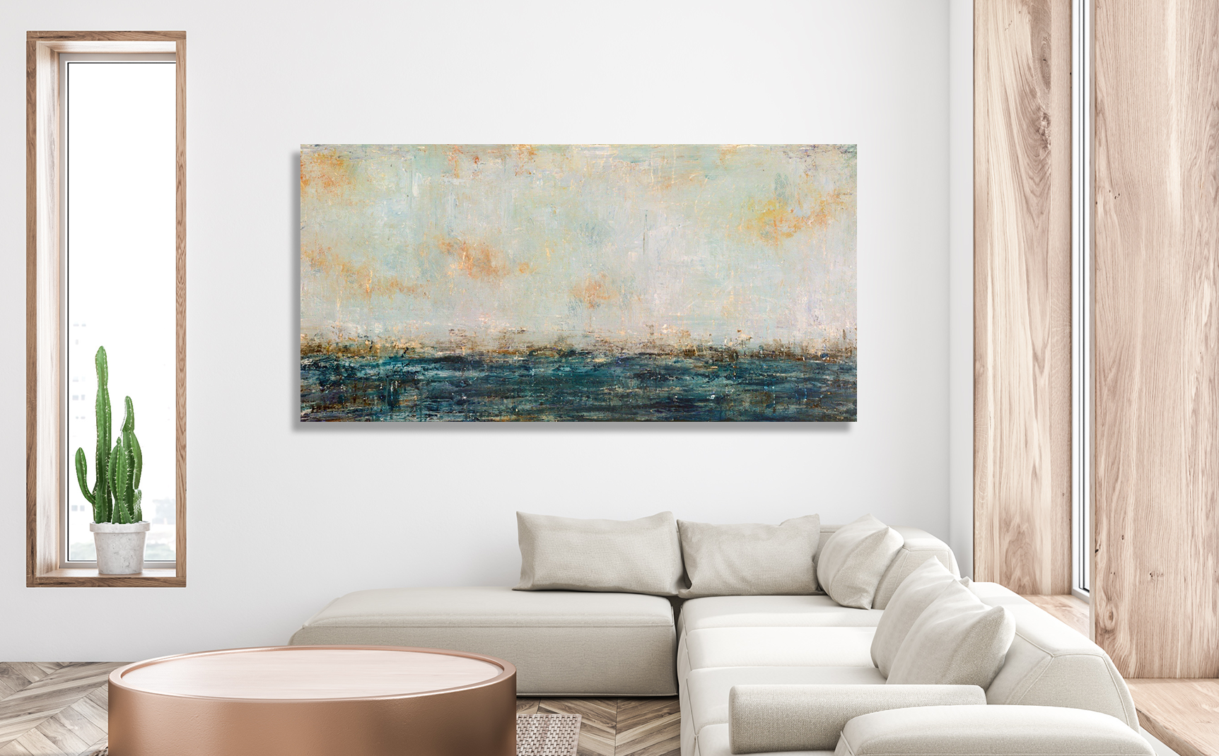 Out to Sea Artist Enhanced Canvas Print by John Beard Collection - product image 4 for Resin Society