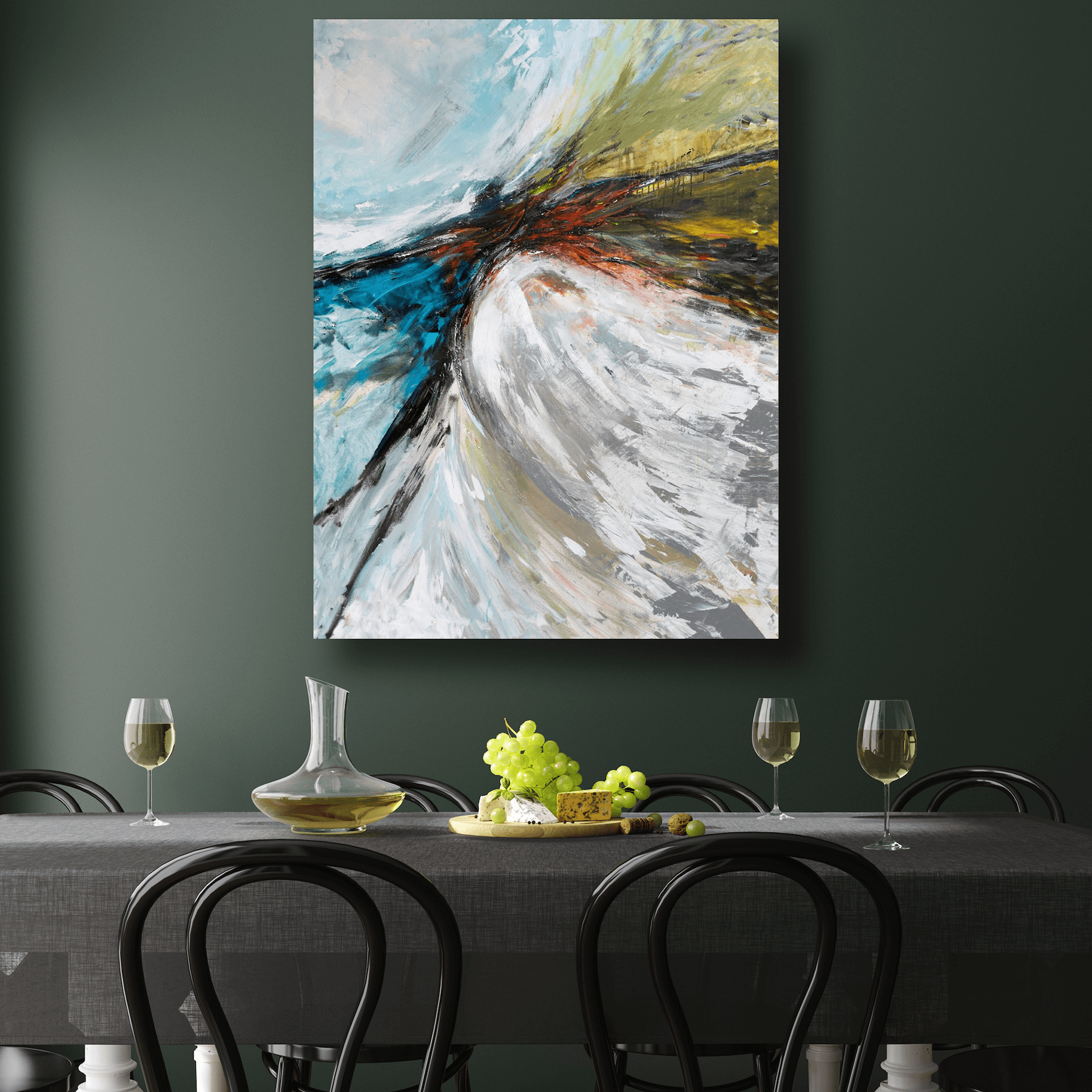 Overcurrent Artist Enhanced Canvas Print by John Beard Collection - product image 5 for Resin Society