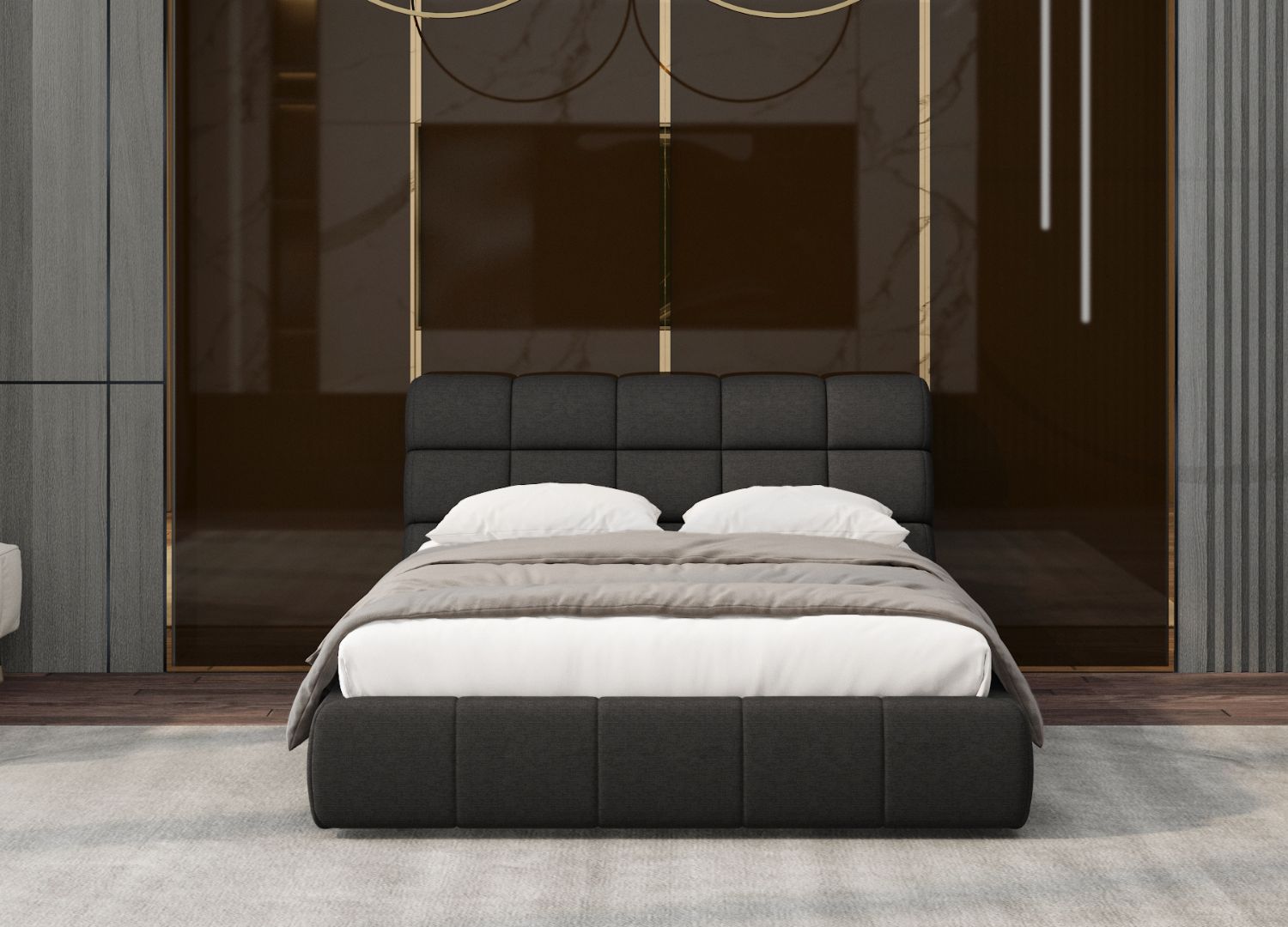 Owen Queen Bed detail image - Resin Society