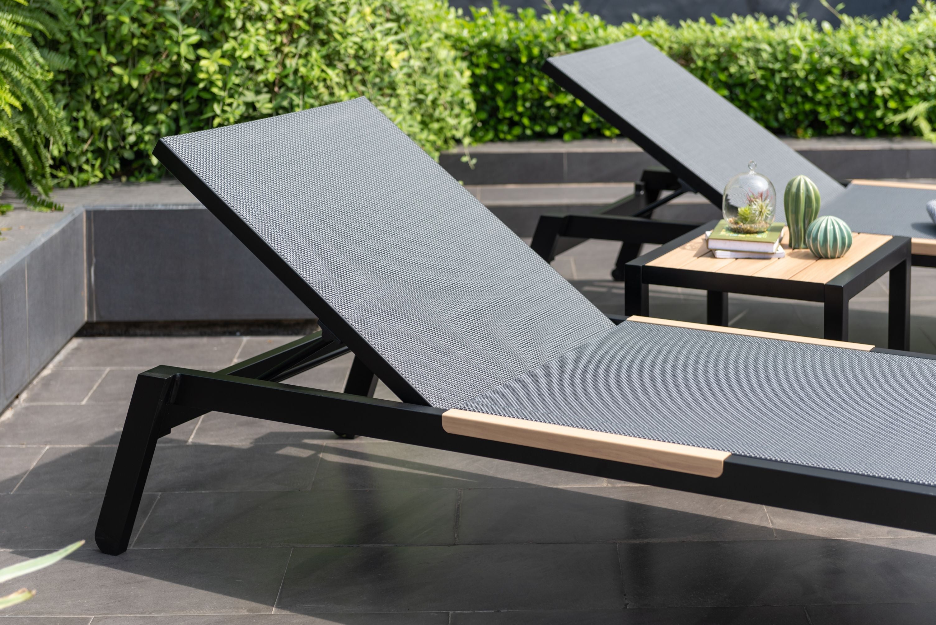 Panama Dark Sun Lounger - 1pc by LifestyleGarden US - product image 9 for Resin Society