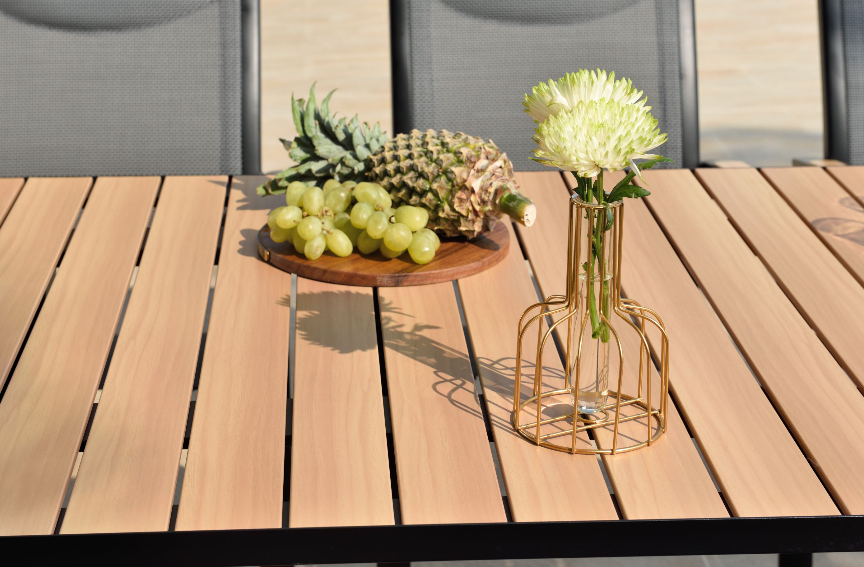 Panama Dark Rectangular Table by LifestyleGarden US - main product image for Resin Society
