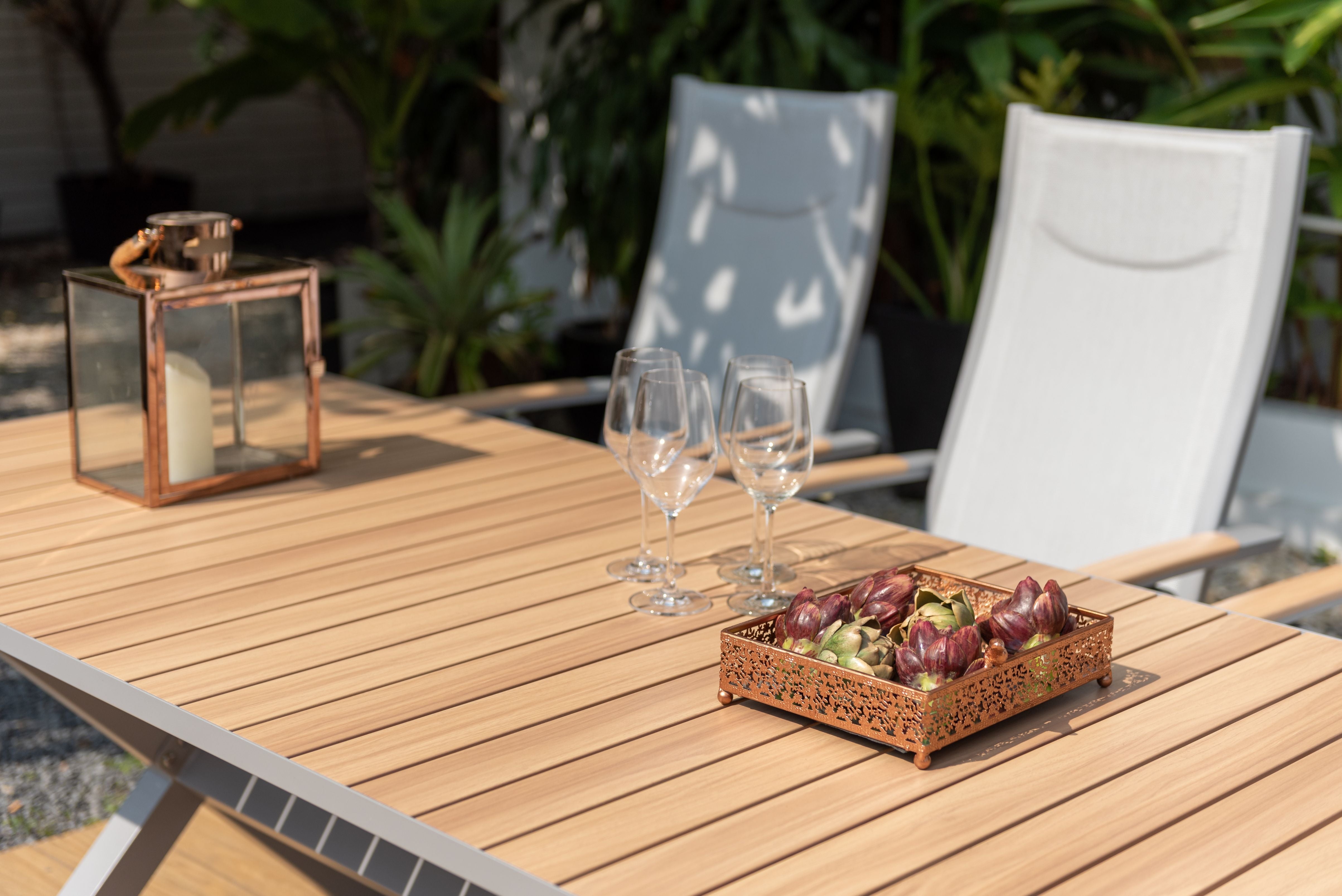 Panama Light Rectangular Table by LifestyleGarden US - main product image for Resin Society