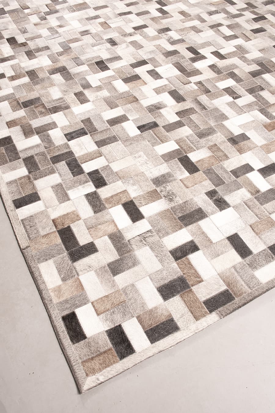 Parquet – Bespoke Cowhide Rug by Homelosophy