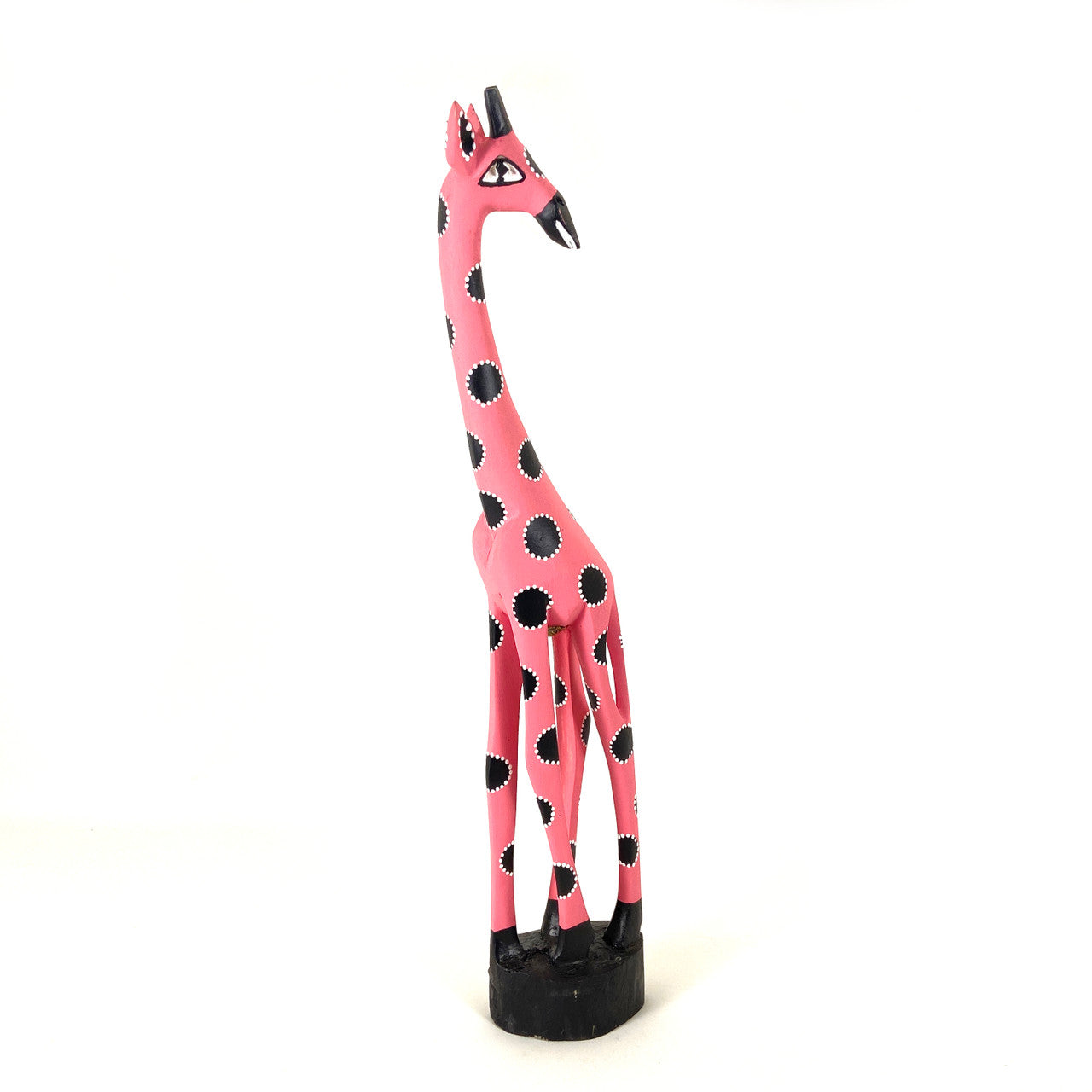 Colorful Painted Wood Giraffe - 24" by Mbare Ltd - product image 10 for Resin Society
