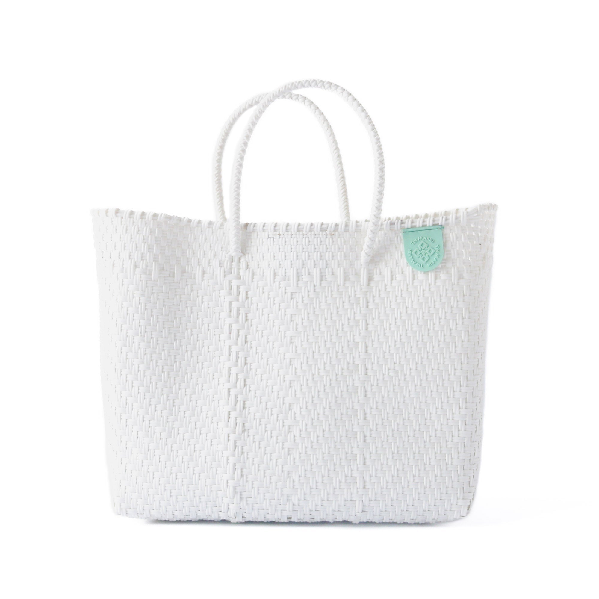 Paloma Medium Woven Resort Crossbody Bag by Tin Marin Brand - main product image for Resin Society
