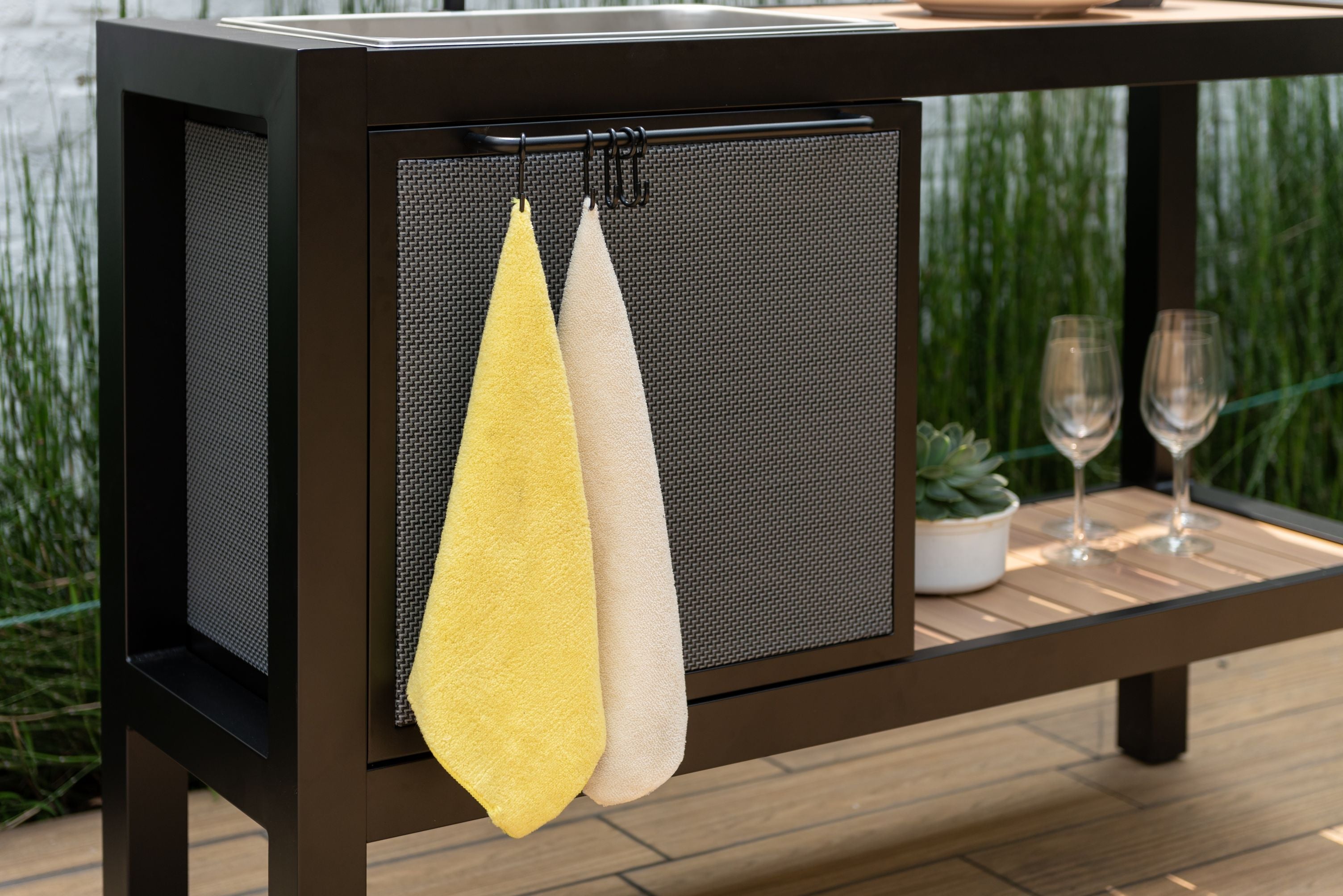 Panama Dark Outdoor Kitchen by LifestyleGarden US - product image 3 for Resin Society