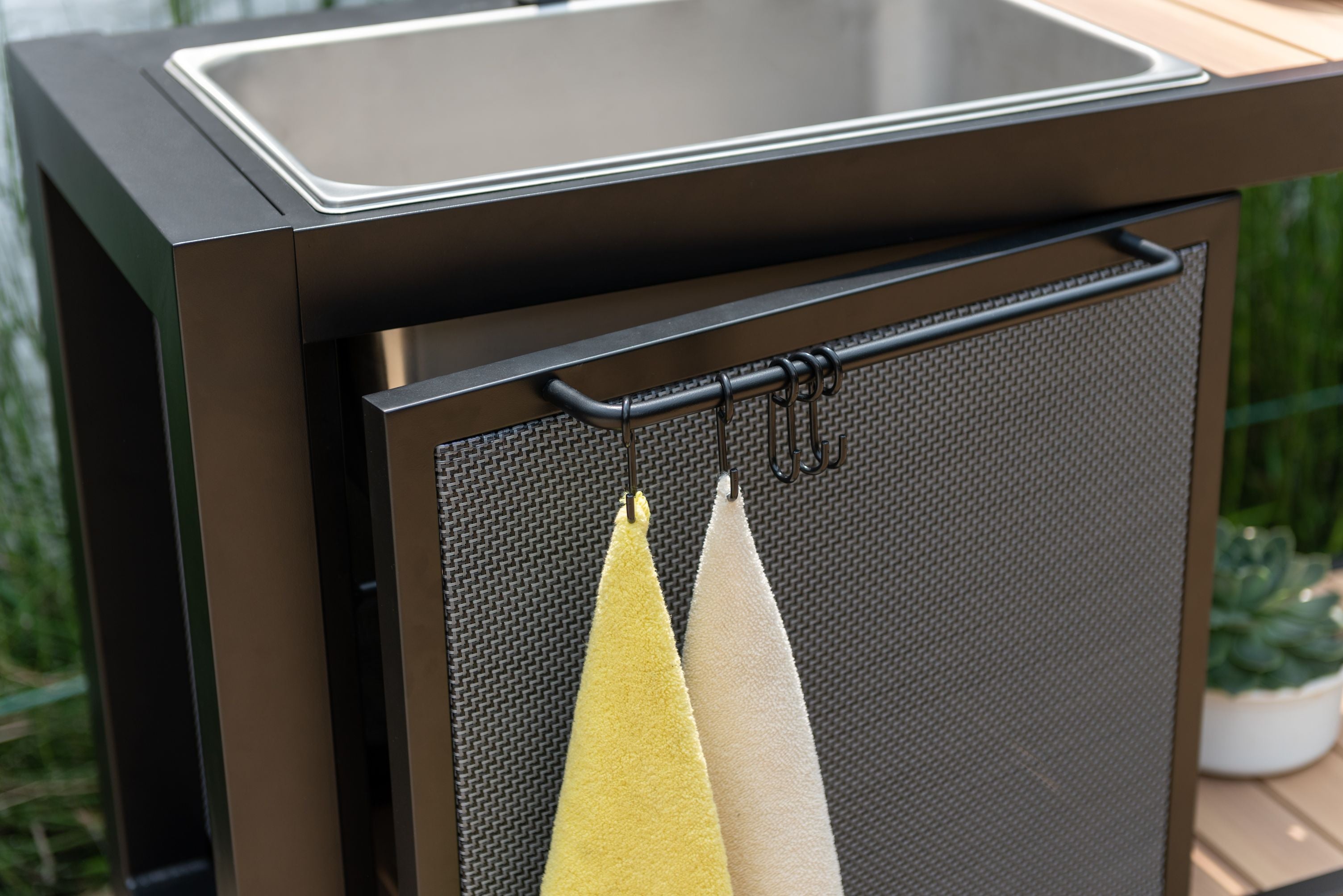 Panama Dark Outdoor Kitchen by LifestyleGarden US - product image 2 for Resin Society