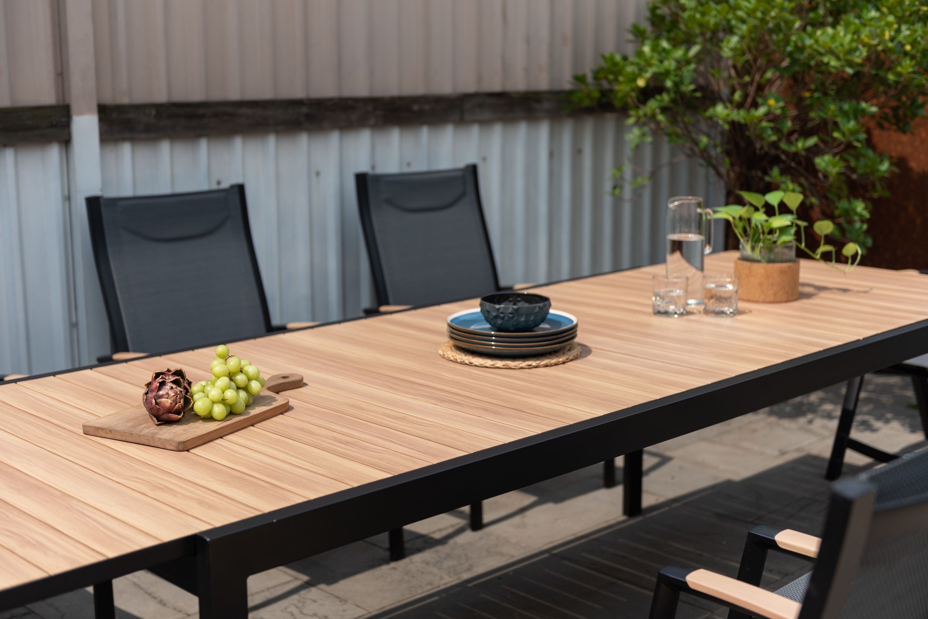 Panama Dark Extendable Table by LifestyleGarden US - main product image for Resin Society