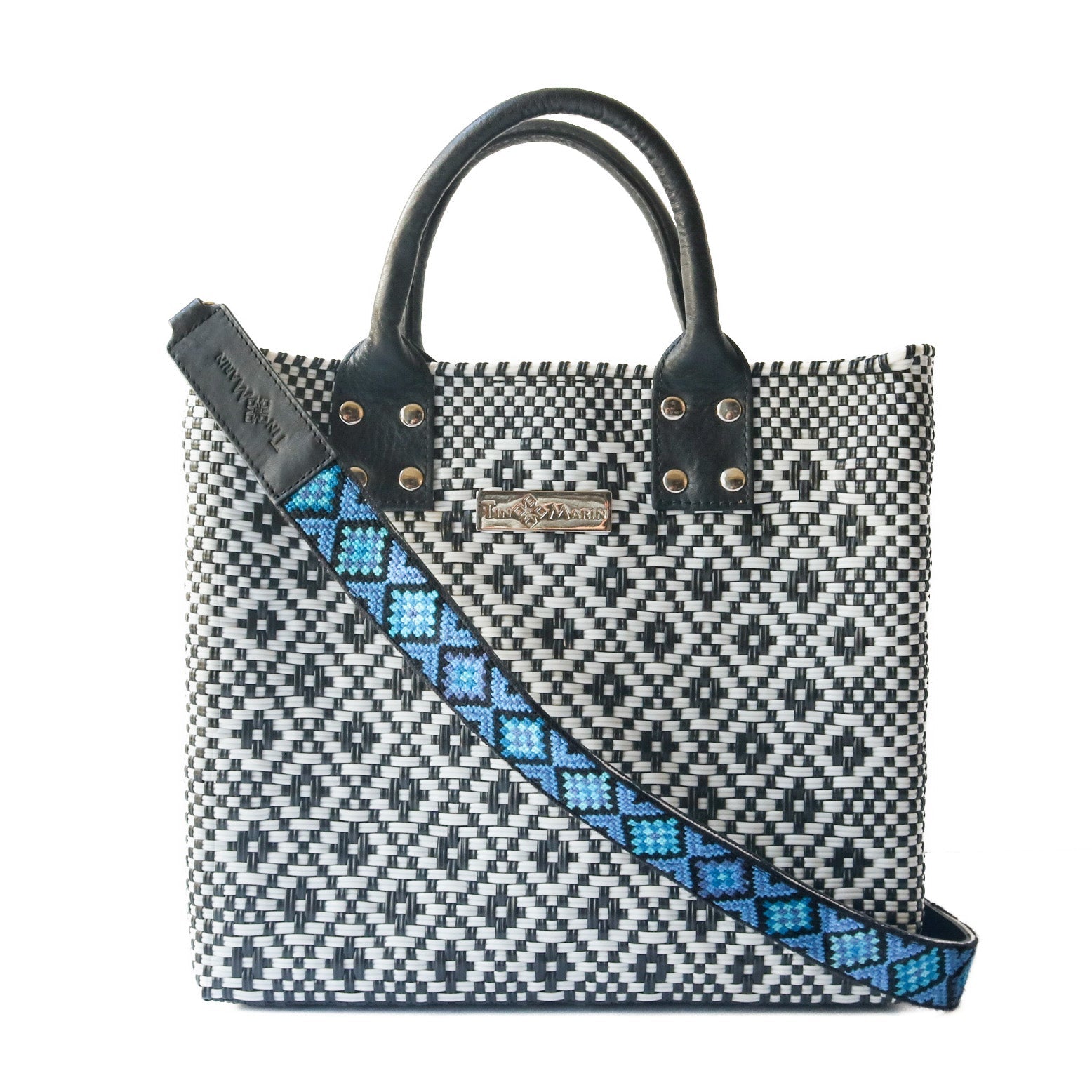 Panda Large Woven Crossbody Bag by Tin Marin Brand - product image 11 for Resin Society