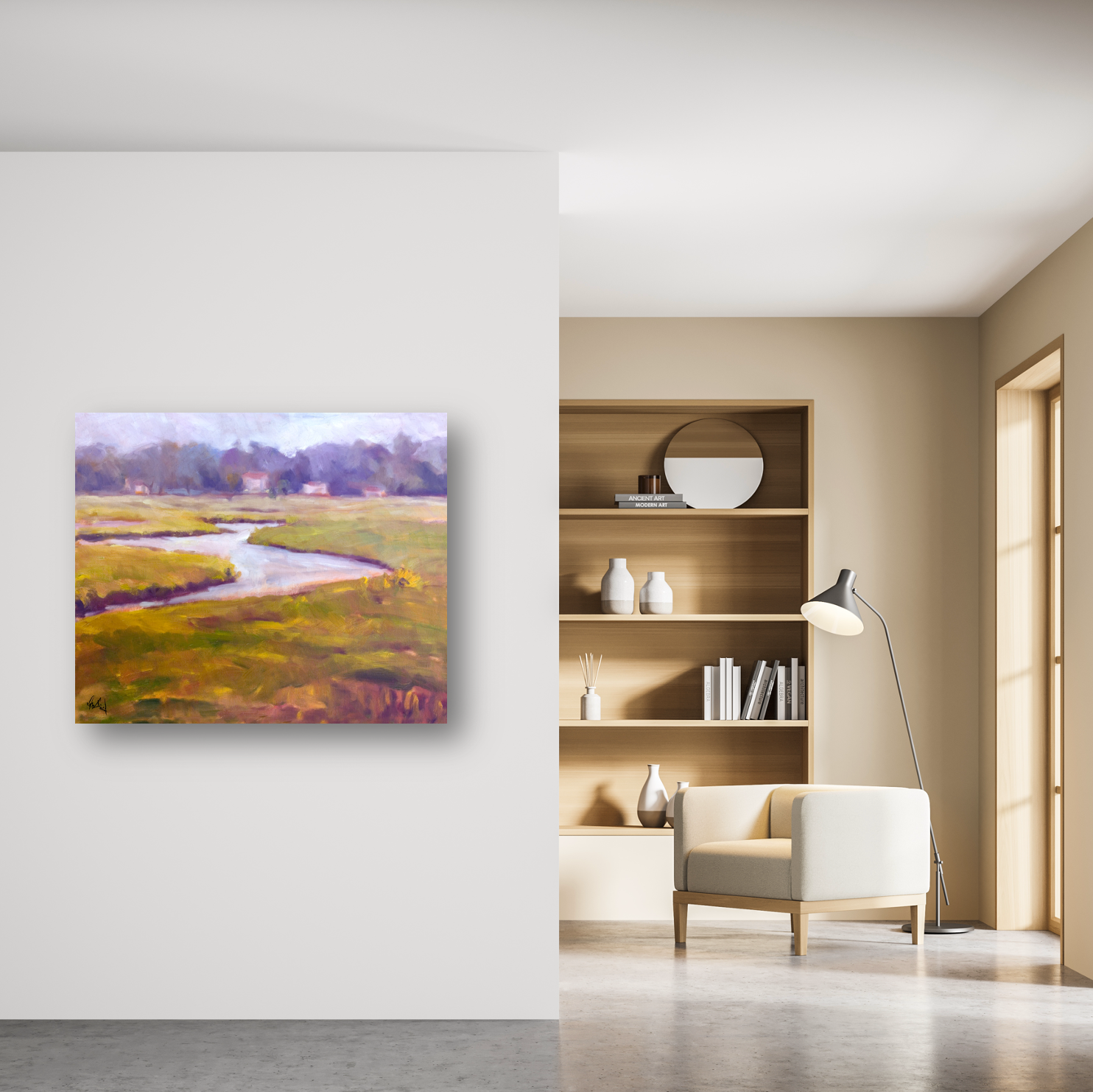 Pawley's Island Artist Enhanced Canvas Print by John Beard Collection - product image 4 for Resin Society