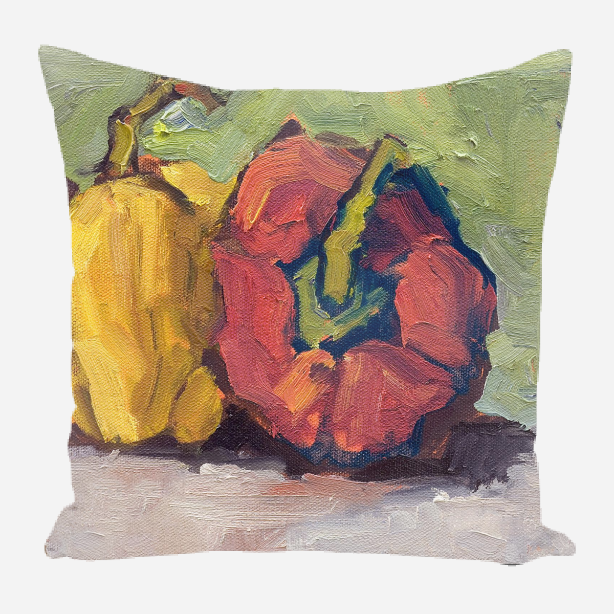 Peppers Verde Pillow by John Beard Collection - main product image for Resin Society