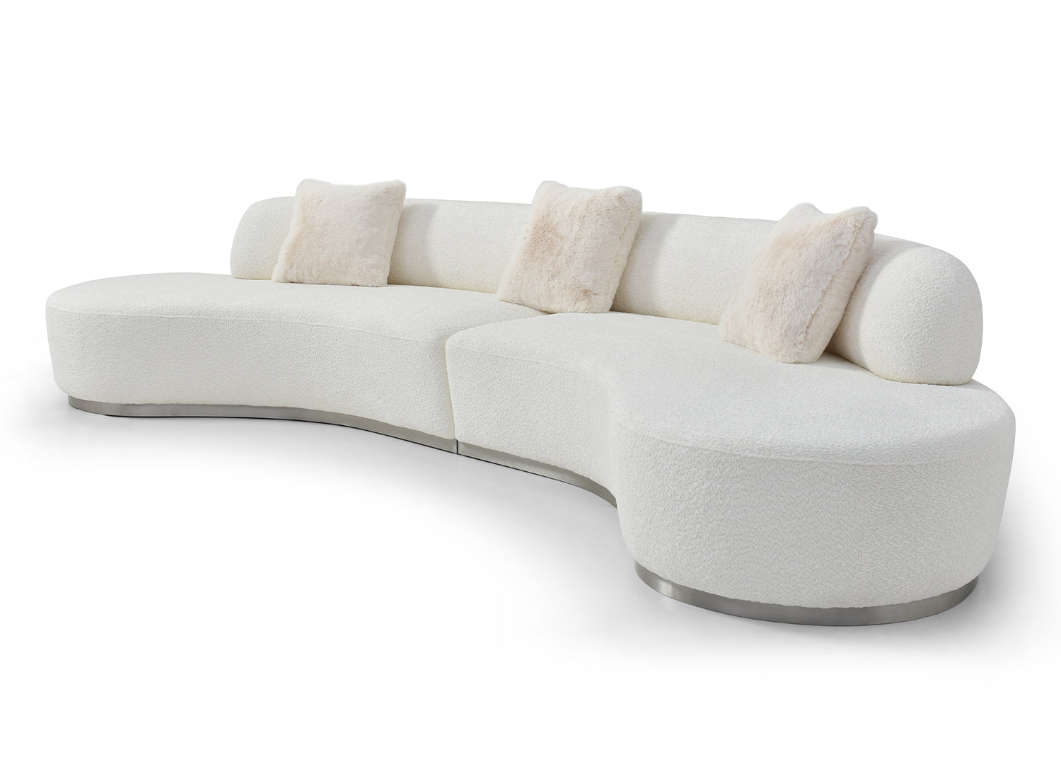 Perla Curved Sofa detail image - Resin Society