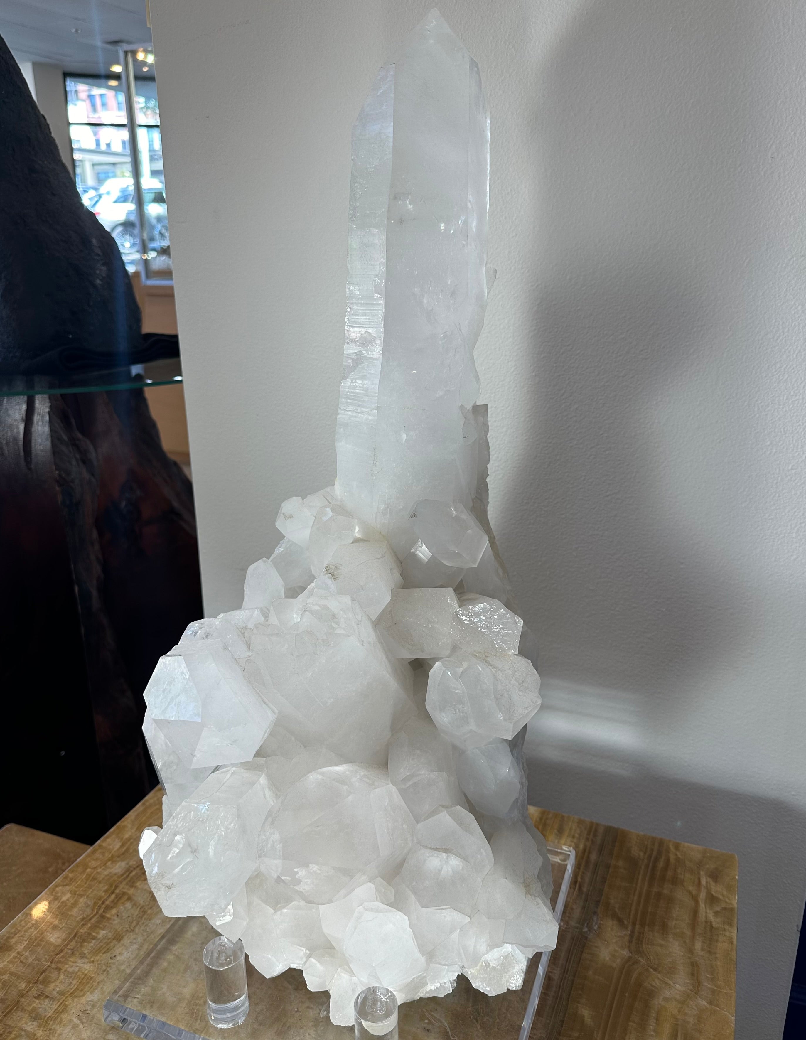 Quartz Cluster with XL Point by Rare Earth Gallery - product image 2 for Resin Society