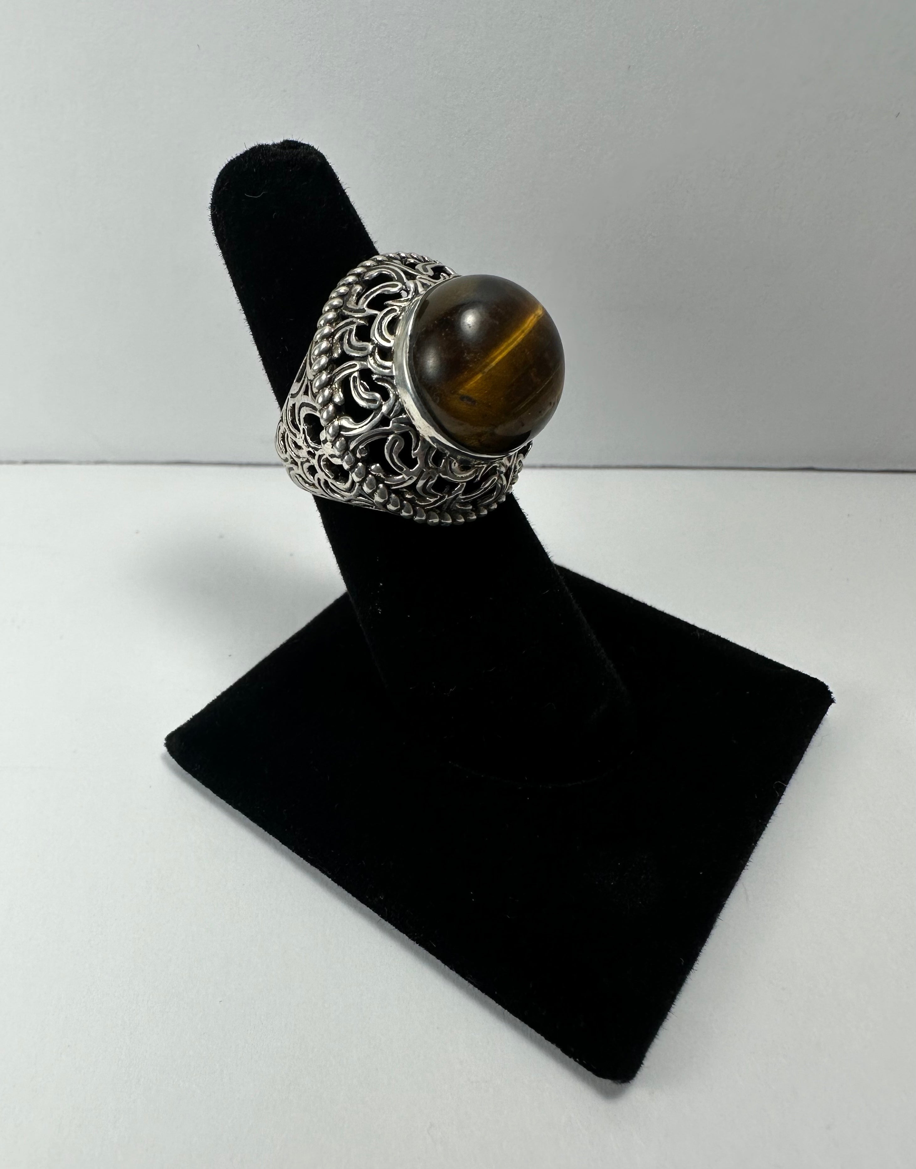 Tiger's Eye Ring - Size 5.5