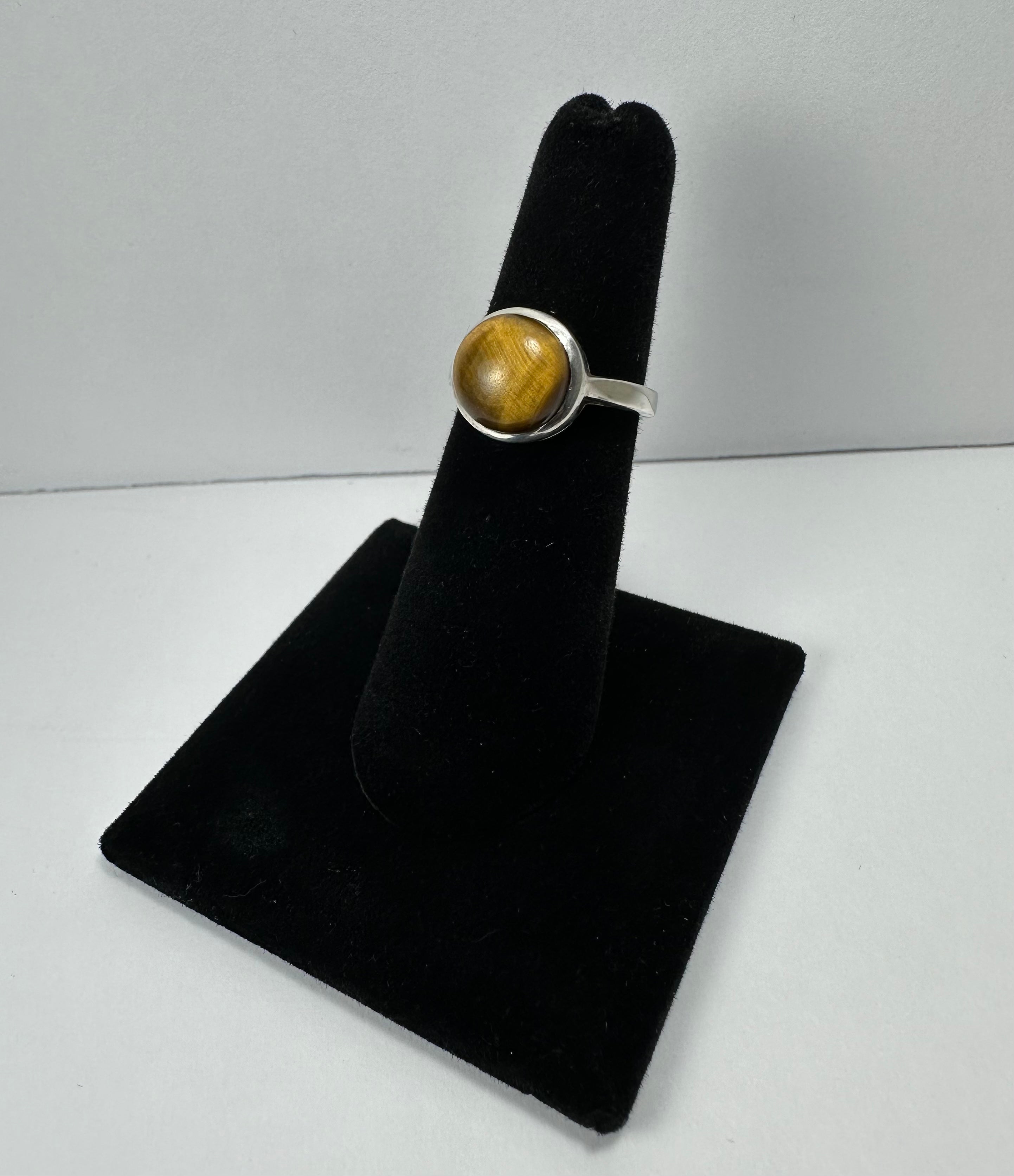Tiger's Eye Ring - Size 5