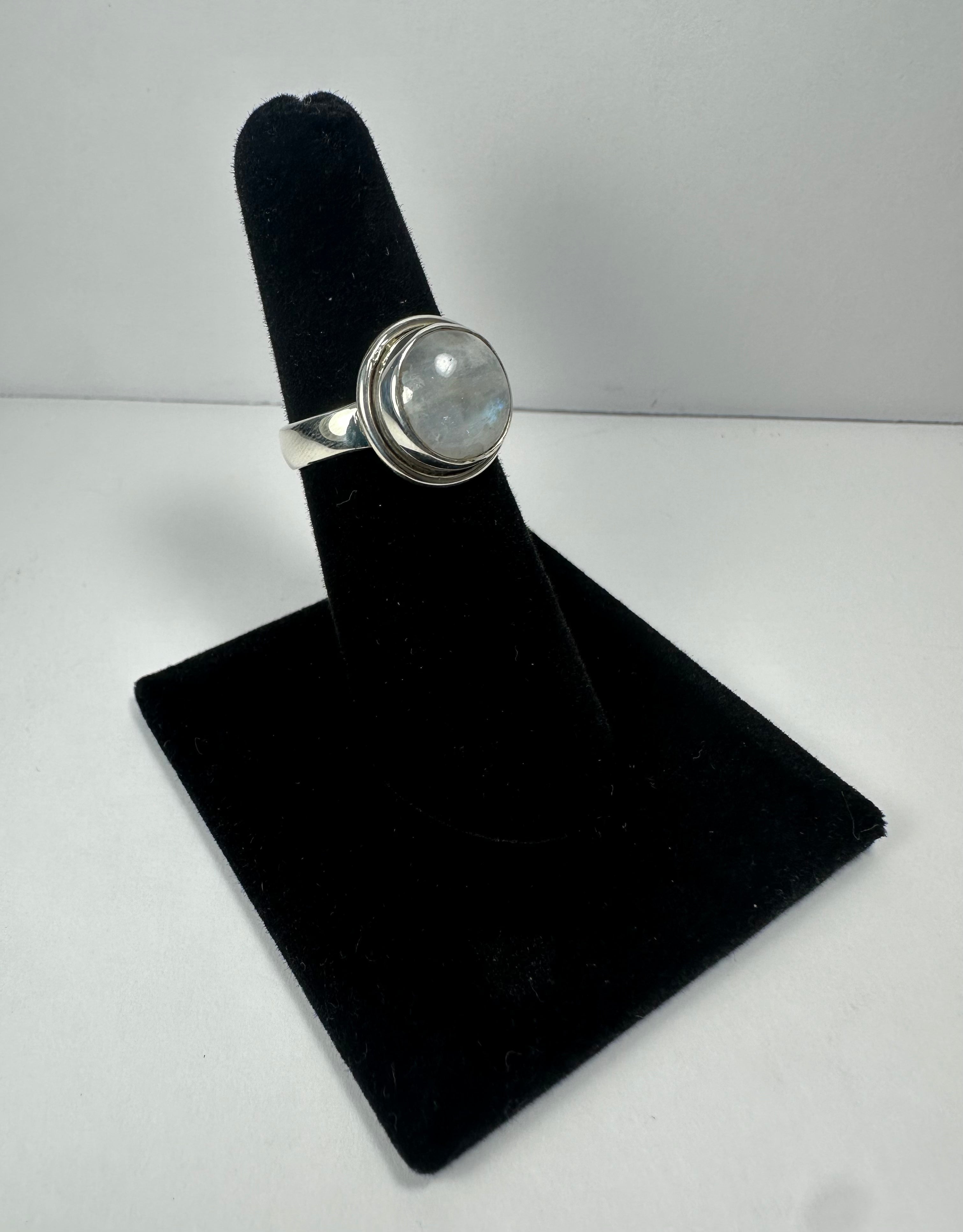 Moonstone Ring - Size 6 by Rare Earth Gallery - product image 4 for Resin Society