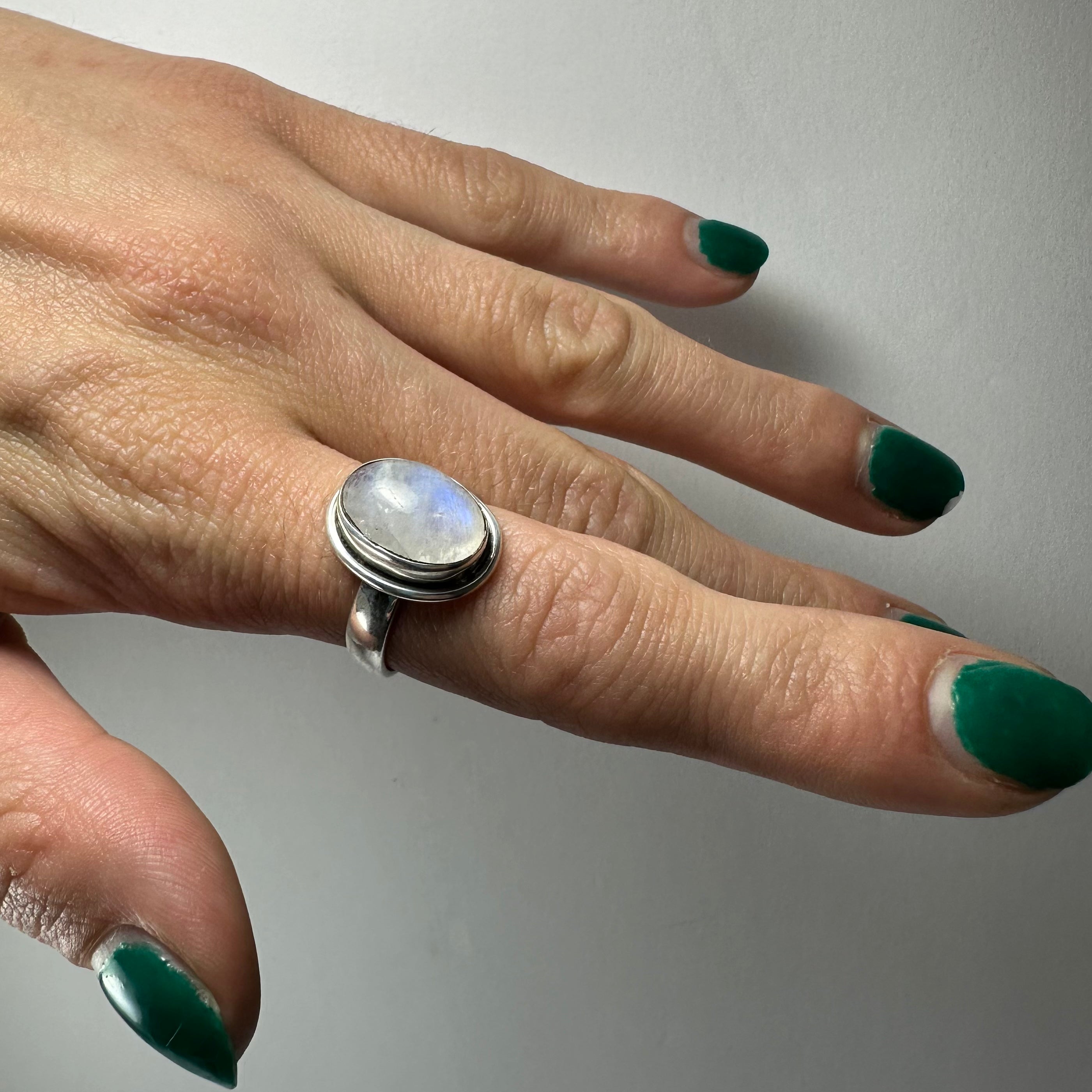 Moonstone Ring - Size 5.5
