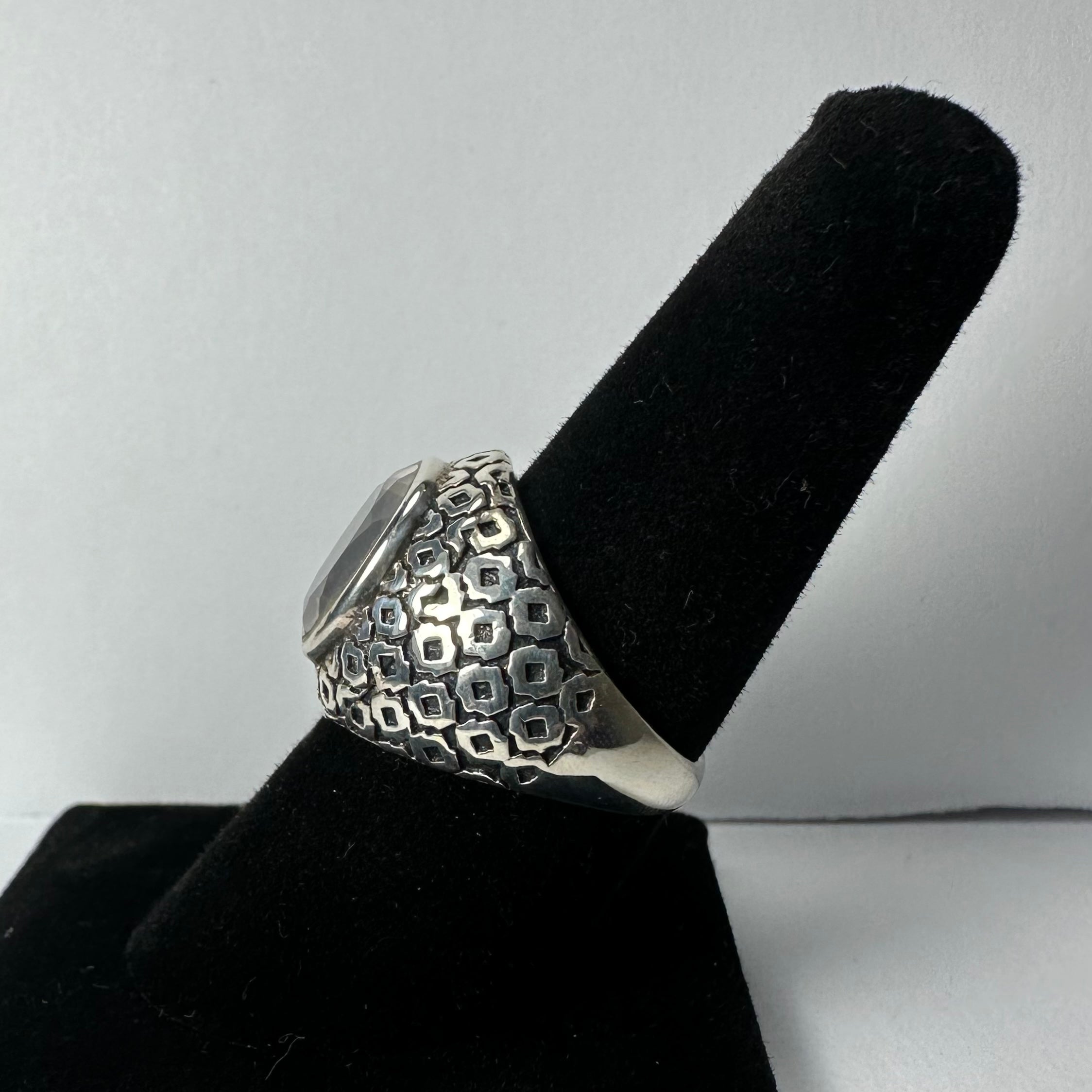 Rose Quartz Ring - Size 7 by Rare Earth Gallery - product image 3 for Resin Society