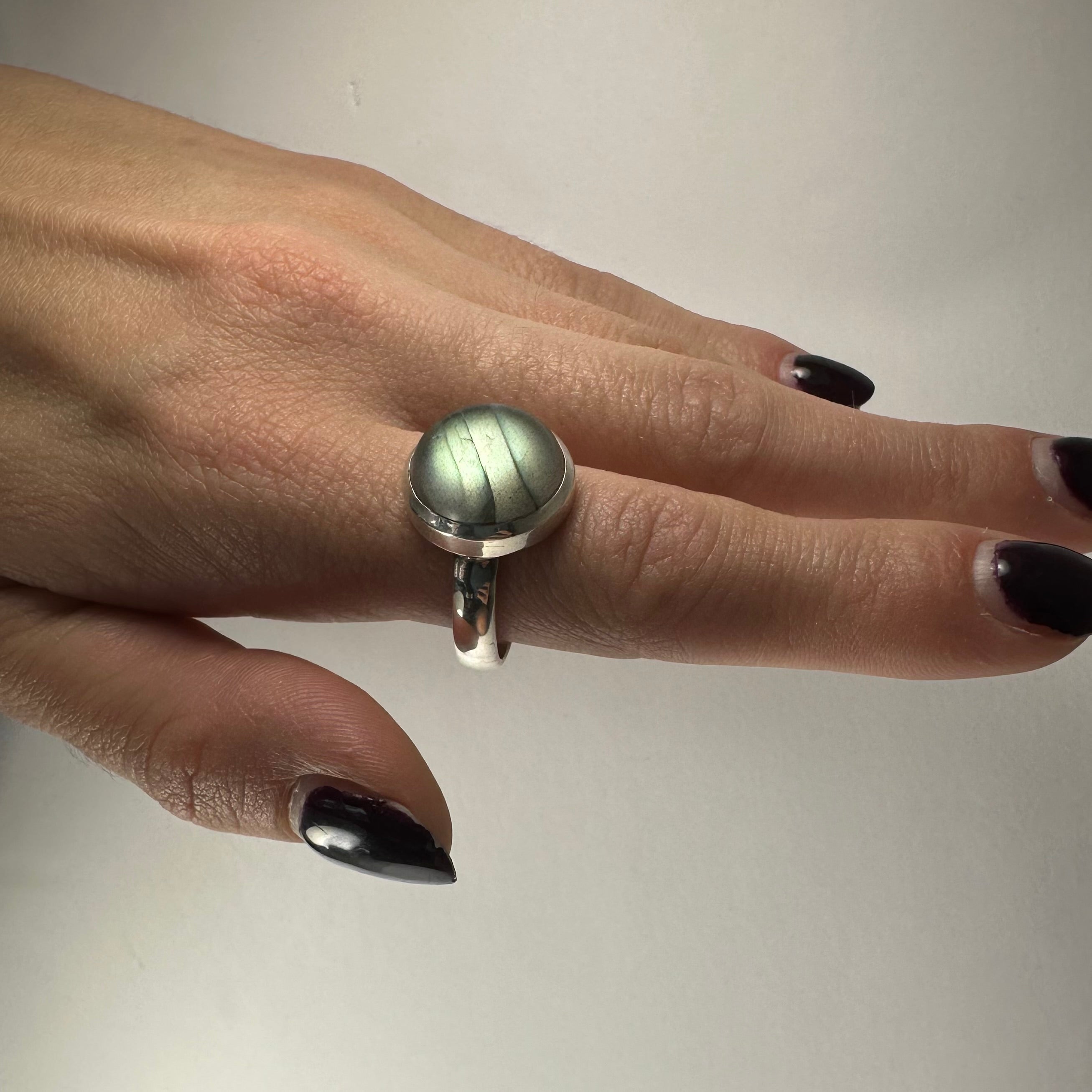 Labradorite Ring - Size 9.5