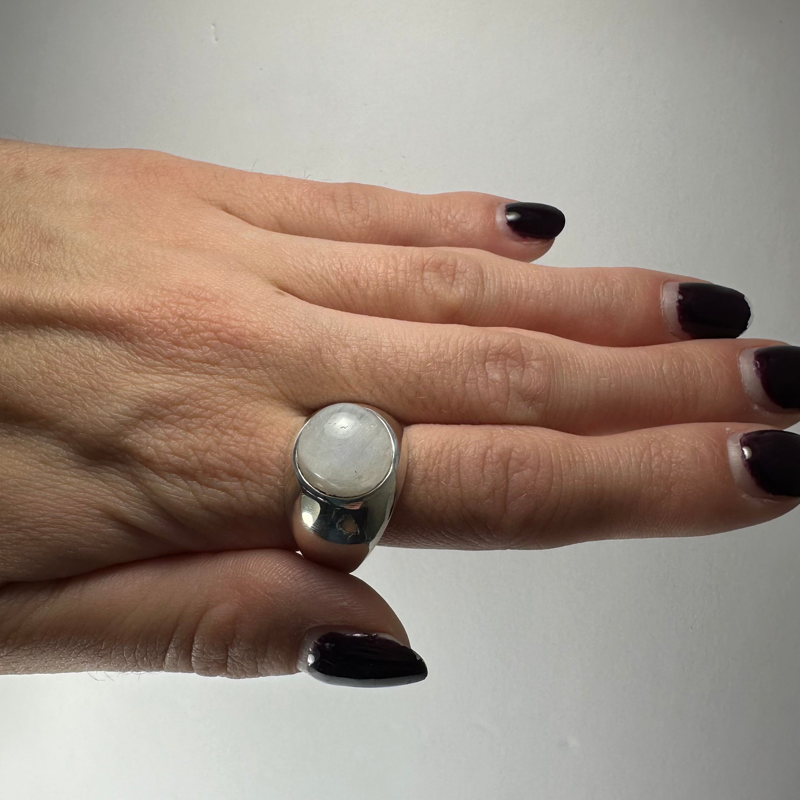 Moonstone Ring - Size 9.5 by Rare Earth Gallery - product image 5 for Resin Society