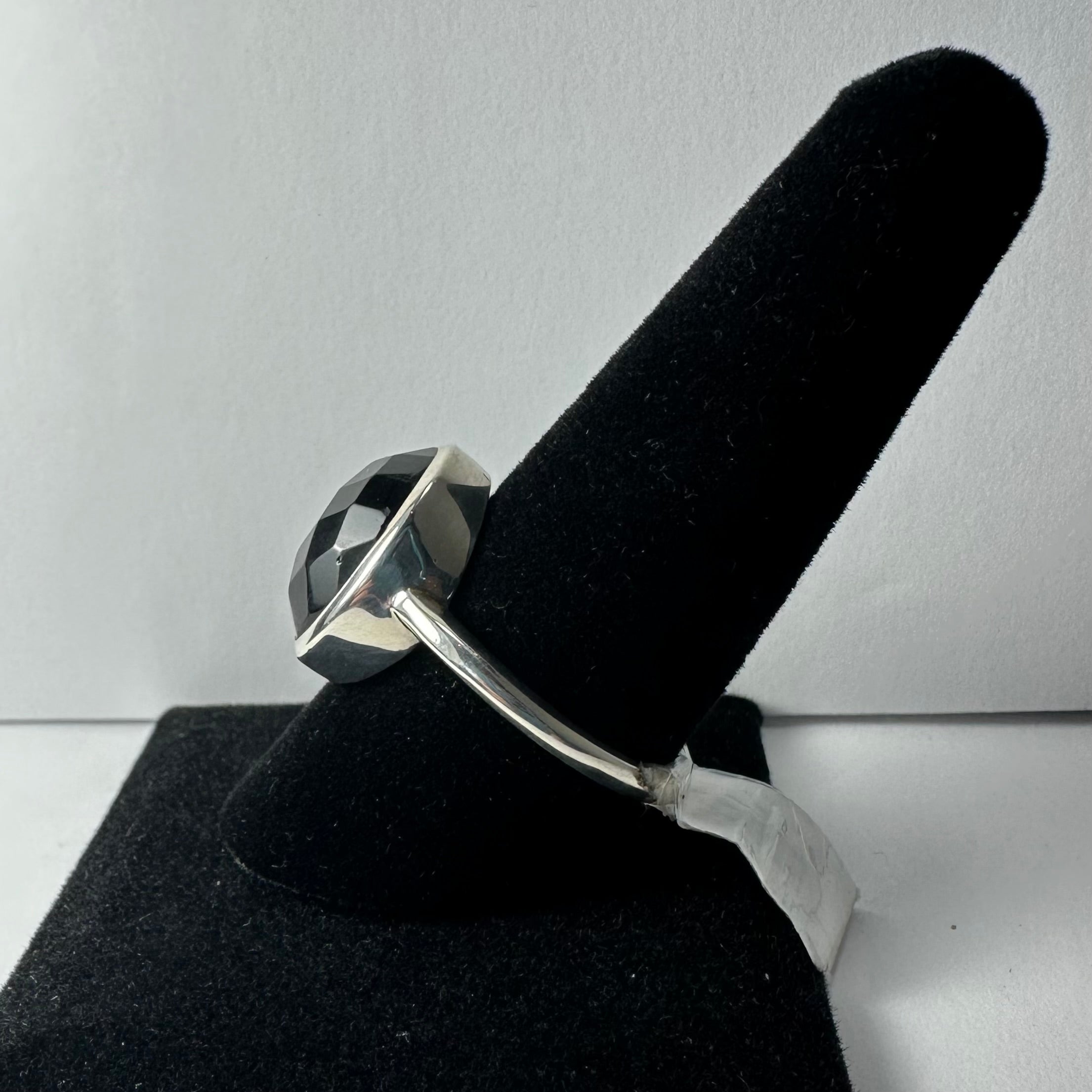 Black Onyx Ring - Size 11.5