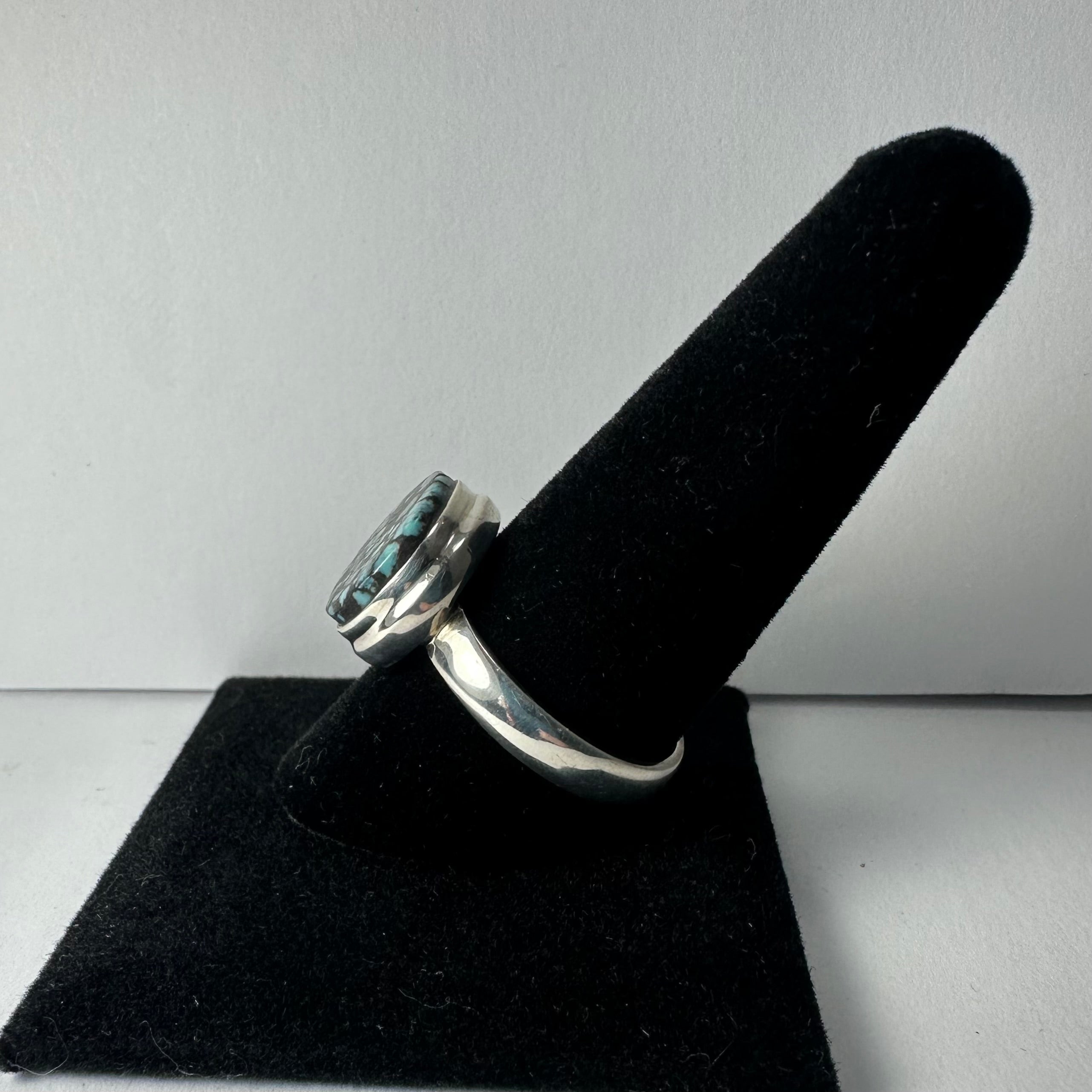 Tibetan Turquoise Ring - Size 11 by Rare Earth Gallery - product image 5 for Resin Society