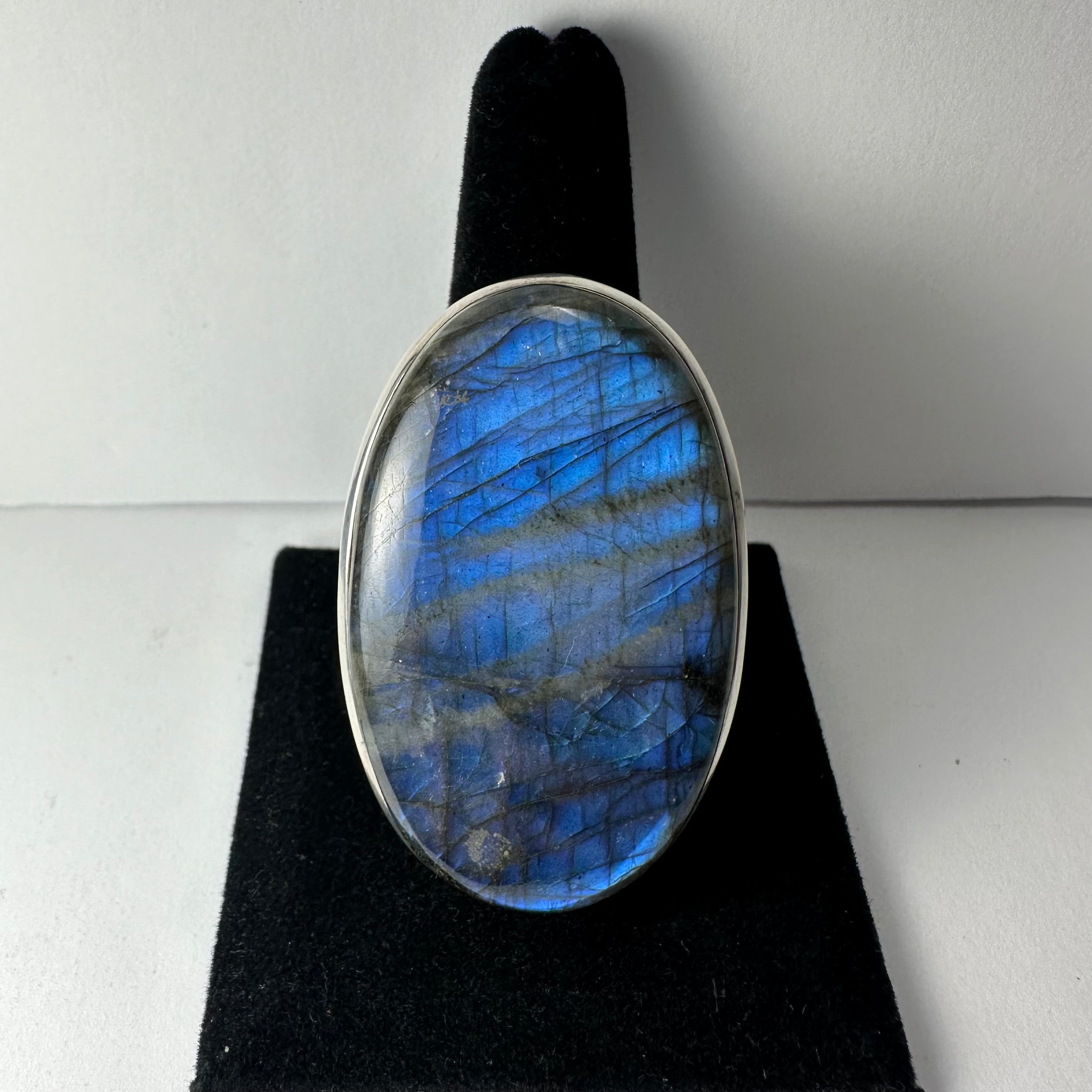 Labradorite Ring - Size 10.5