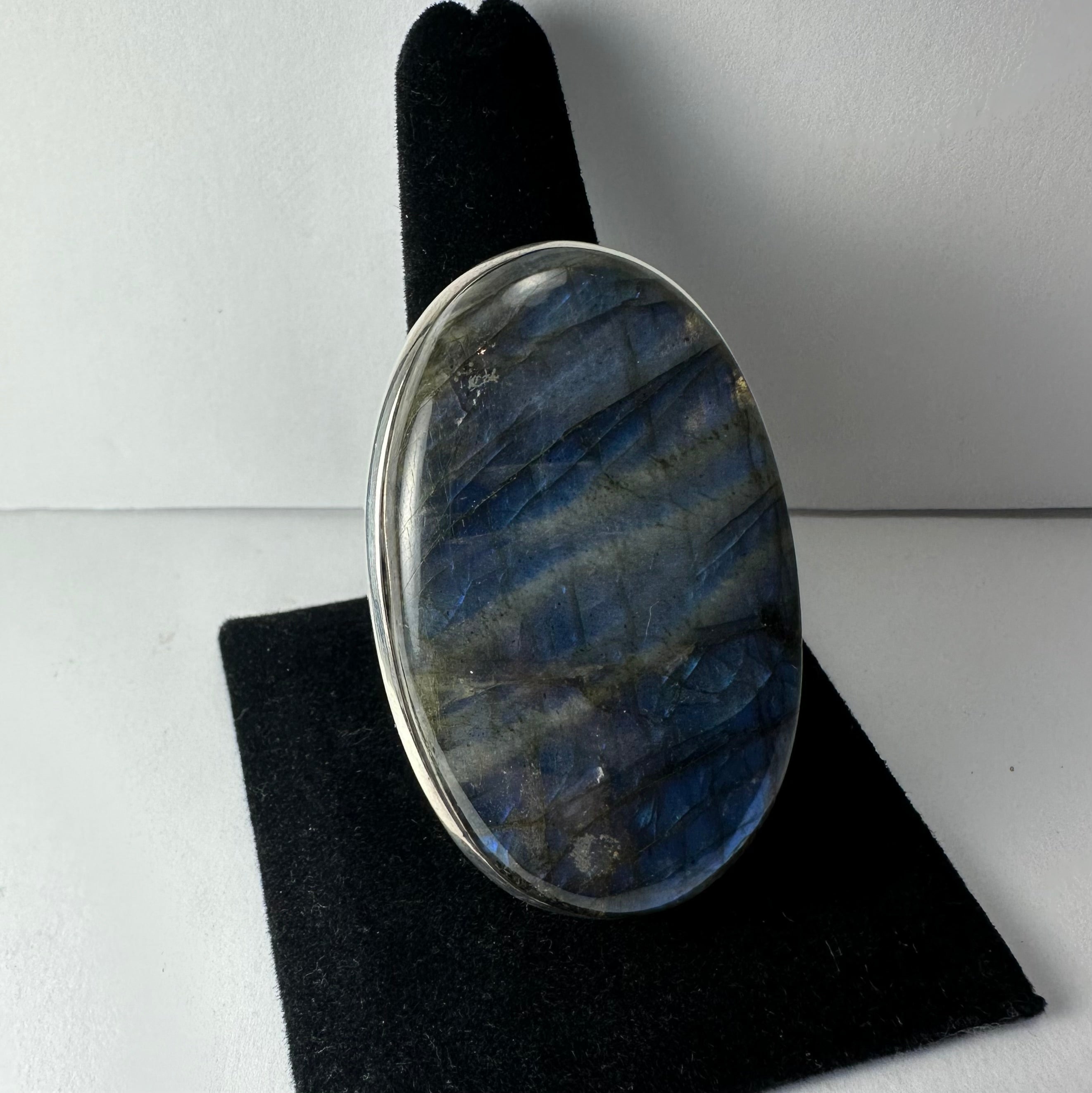 Labradorite Ring - Size 10.5 by Rare Earth Gallery - product image 5 for Resin Society