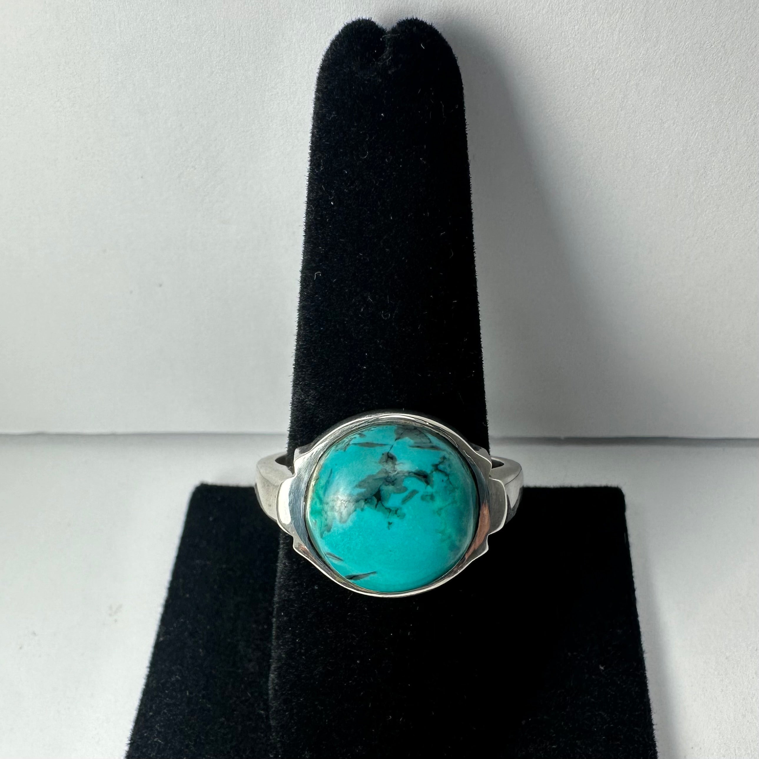 Turquoise Ring - Size 11.5 by Rare Earth Gallery - main product image for Resin Society