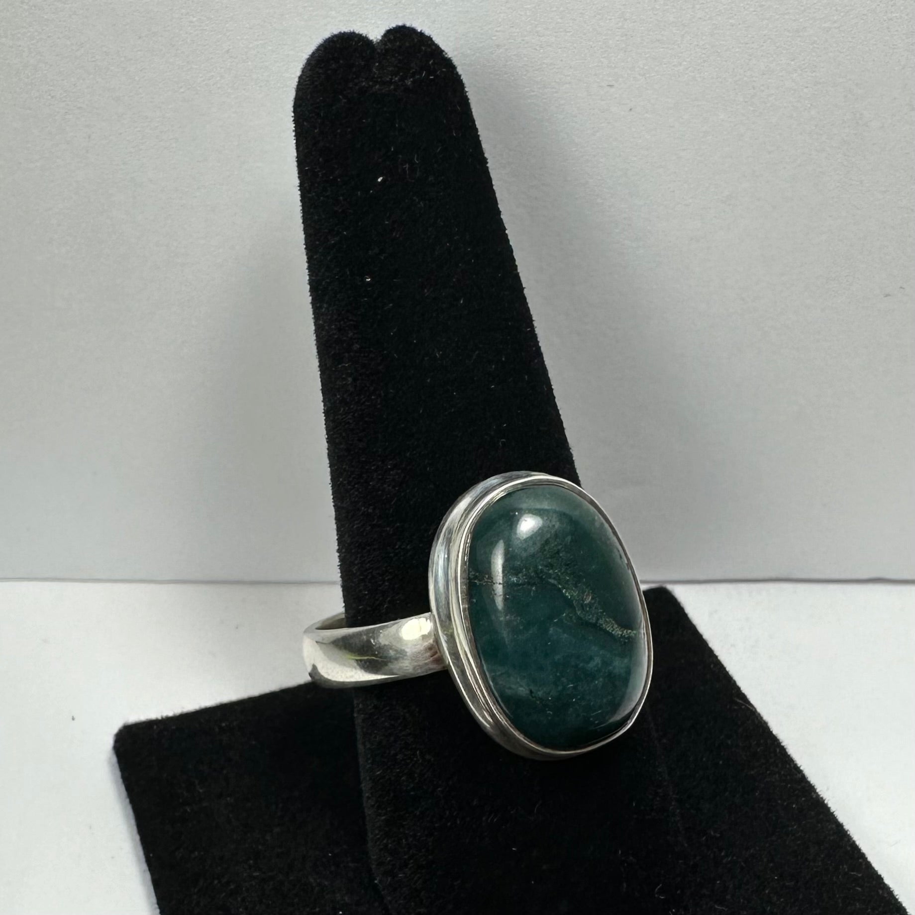 Serpentine Ring - Size 13.5 by Rare Earth Gallery - main product image for Resin Society