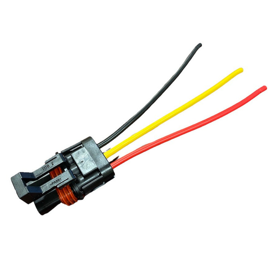 Polaris Accessory Pulse Bar Plug showing connector and wiring
