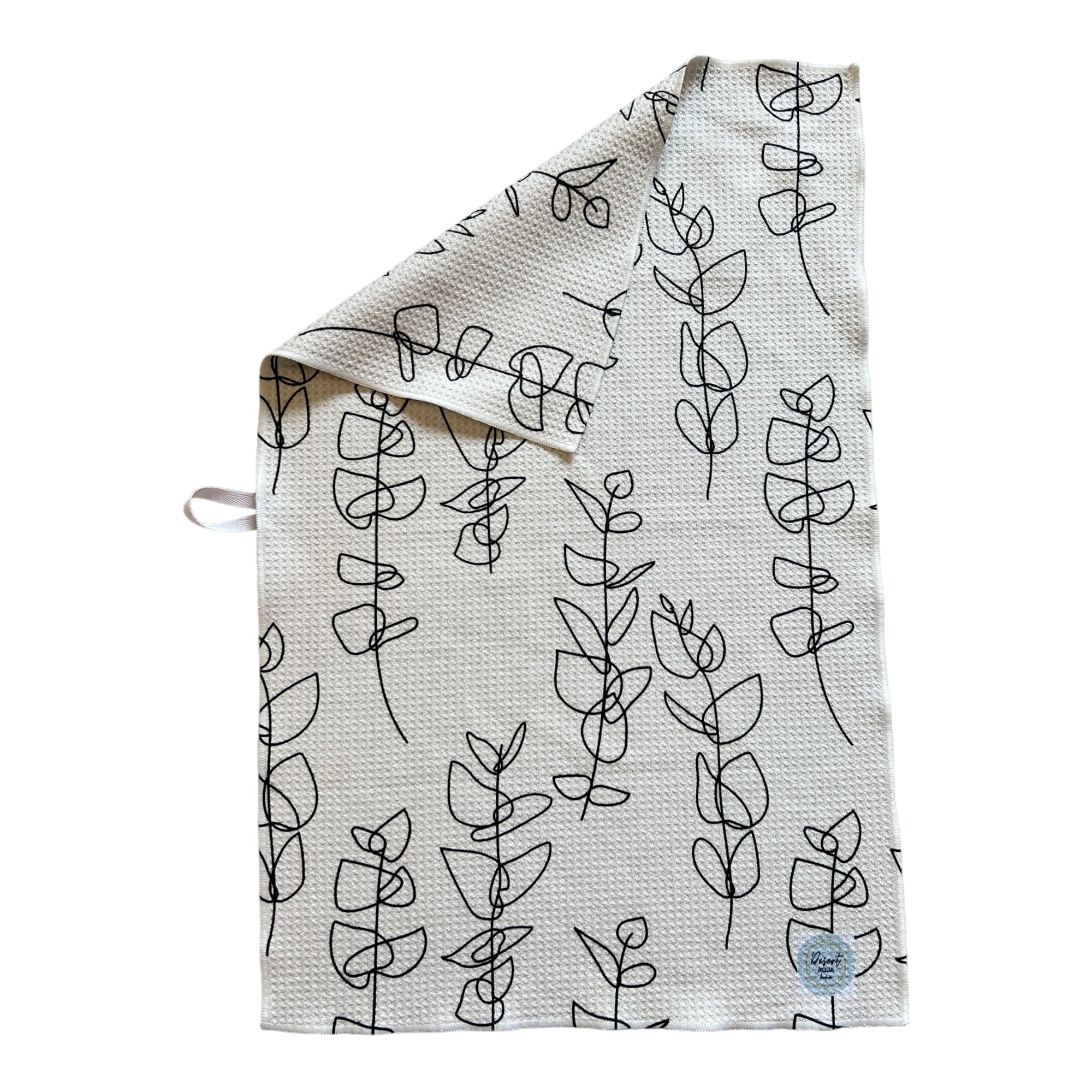 BOTANICAL KITCHEN TOWEL by DesertAqua - main product image for Resin Society