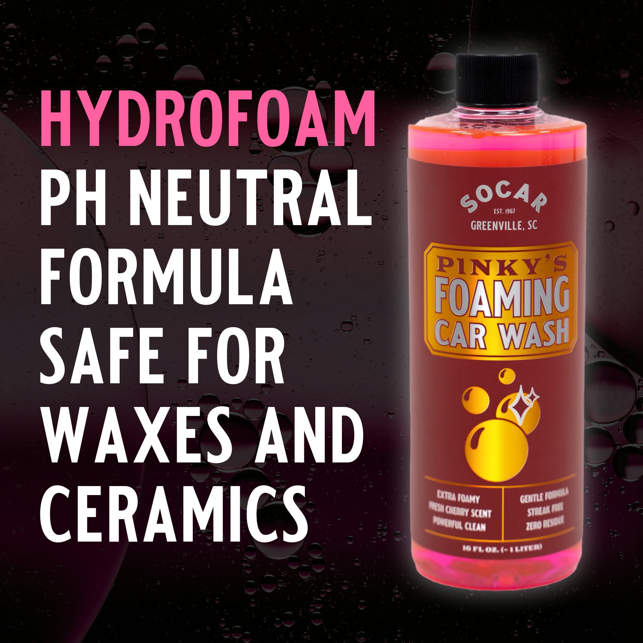 Pinky’s Foaming Car Wash detail image - Resin Society
