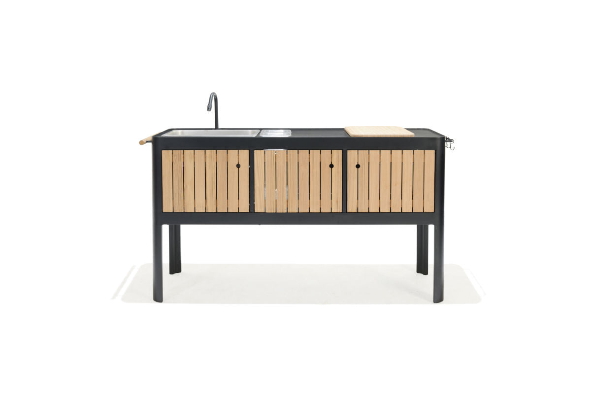 Portals Dark Outdoor Kitchen by LifestyleGarden US - product image 15 for Resin Society