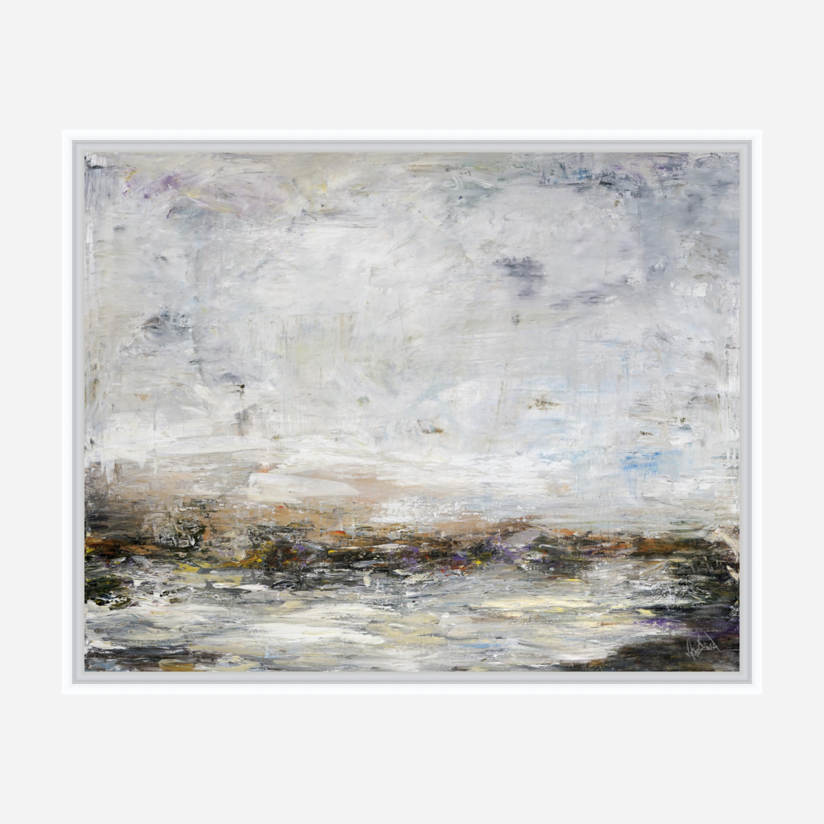 Purple Haze Artist Enhanced Canvas Print by John Beard Collection - product image 6 for Resin Society