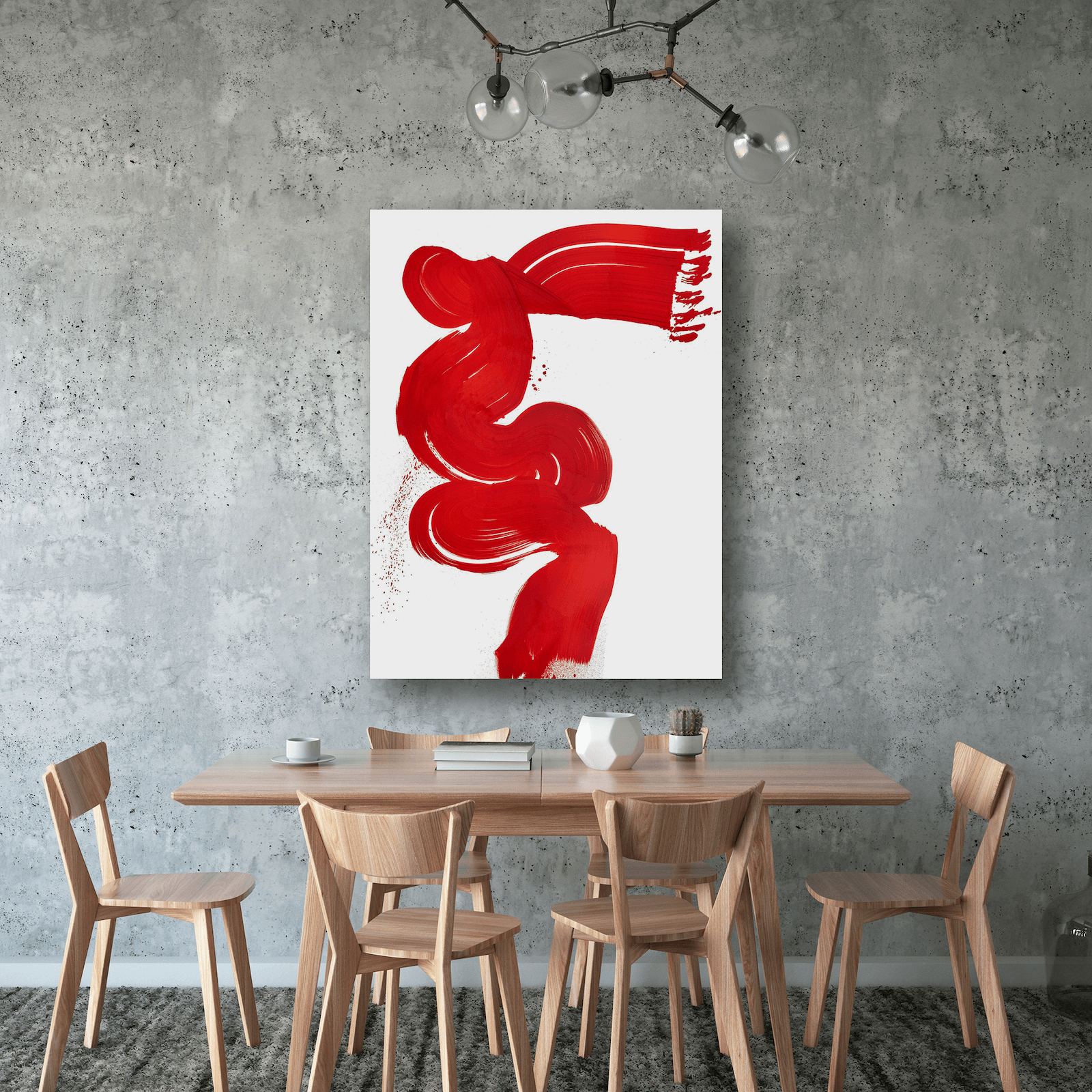 Red Current Artist Enhanced Canvas Print by John Beard Collection - product image 2 for Resin Society