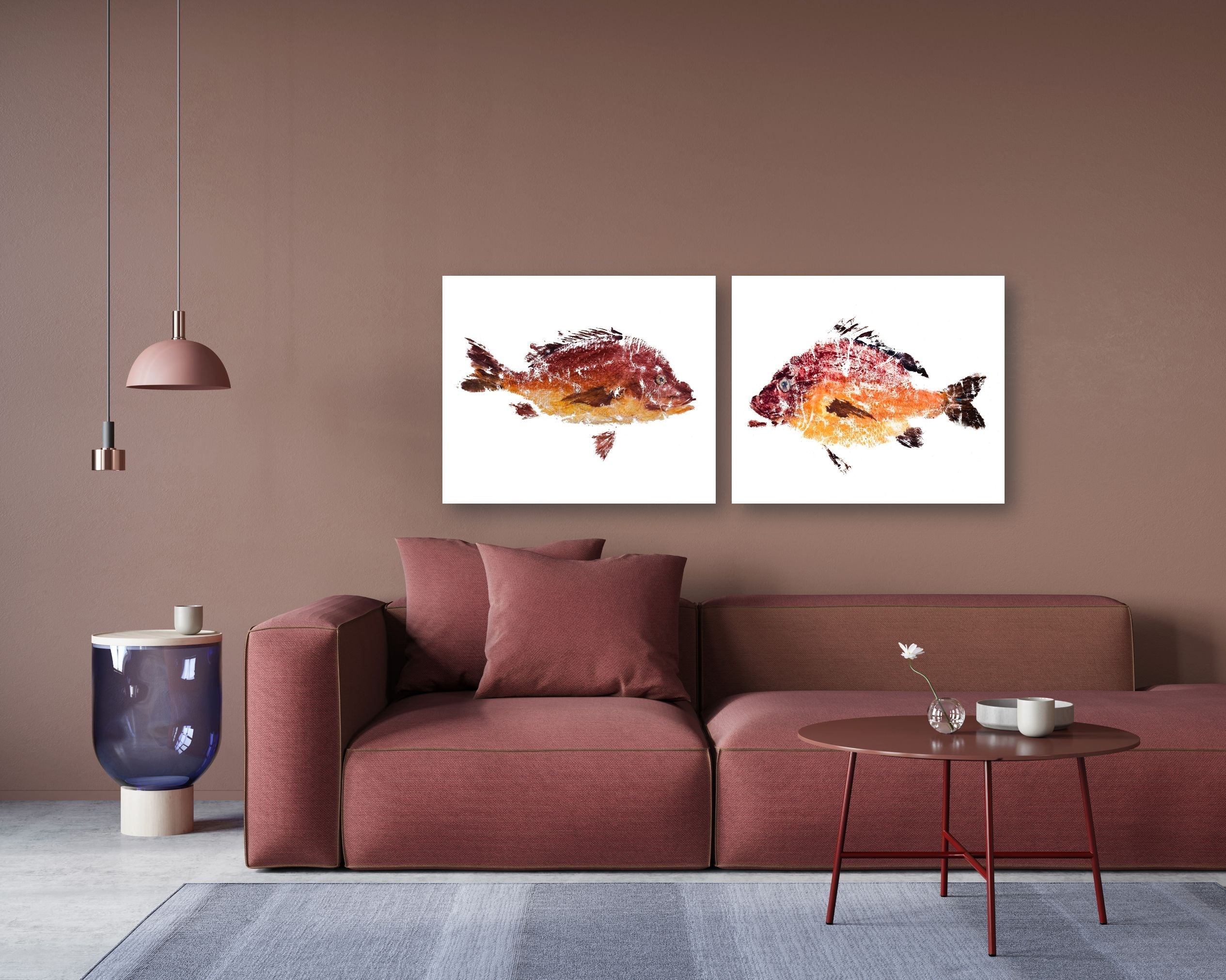Red Fish Set by John Beard Collection - product image 2 for Resin Society