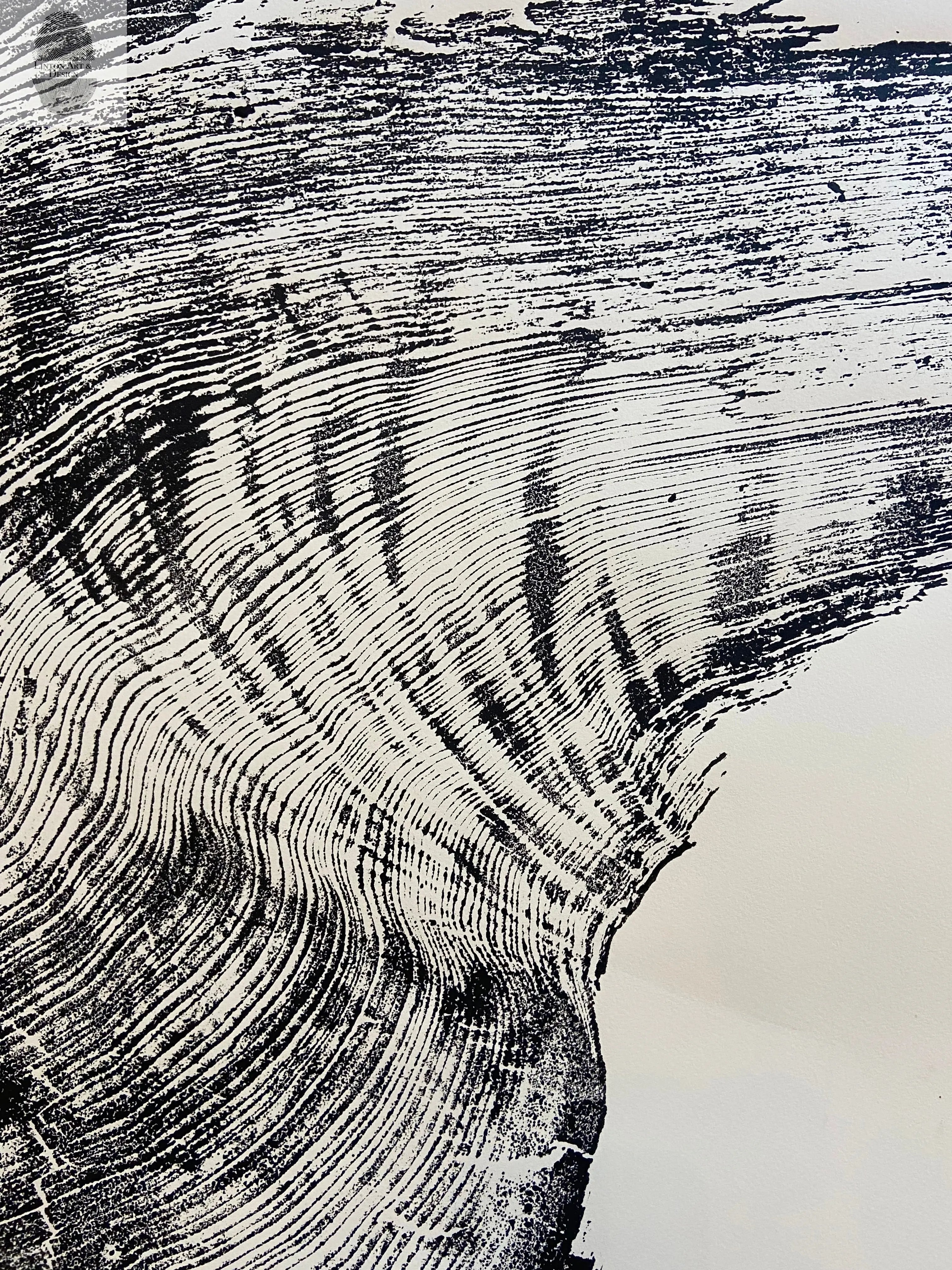 Redwood Tree, Tree Ring Print, California Coast, Wood Slice Wall Art by lintonart - product image 5 for Resin Society