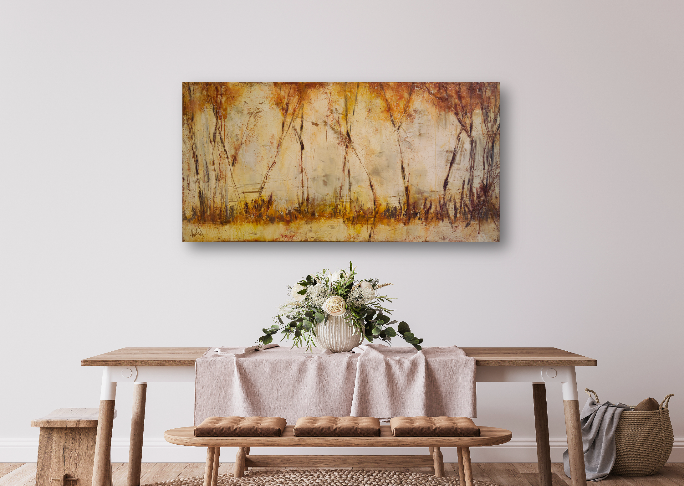 Reeds Artist Enhanced Canvas Print by John Beard Collection - product image 2 for Resin Society
