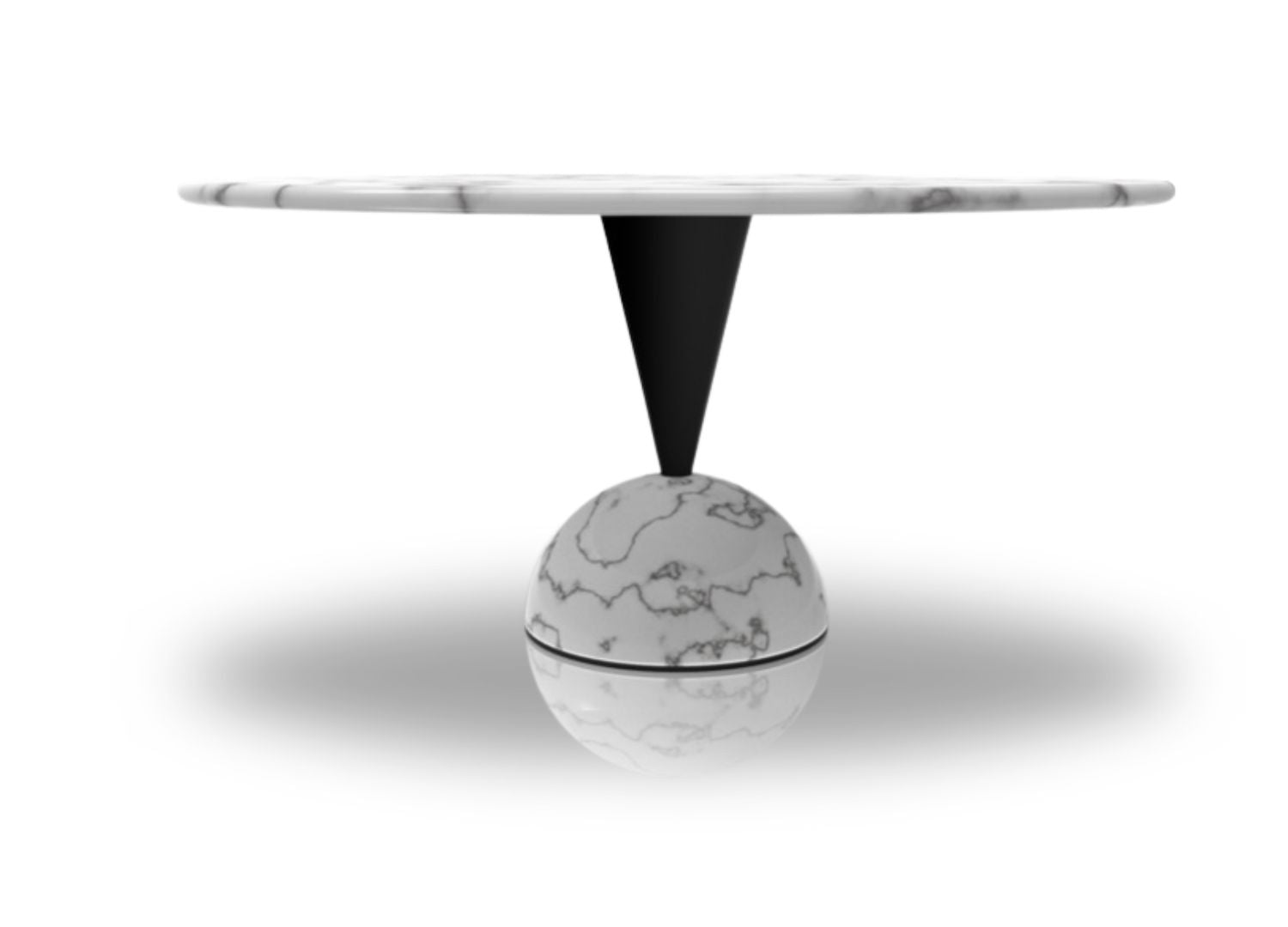 Olympia Round Dining Table detail image - Resin Society