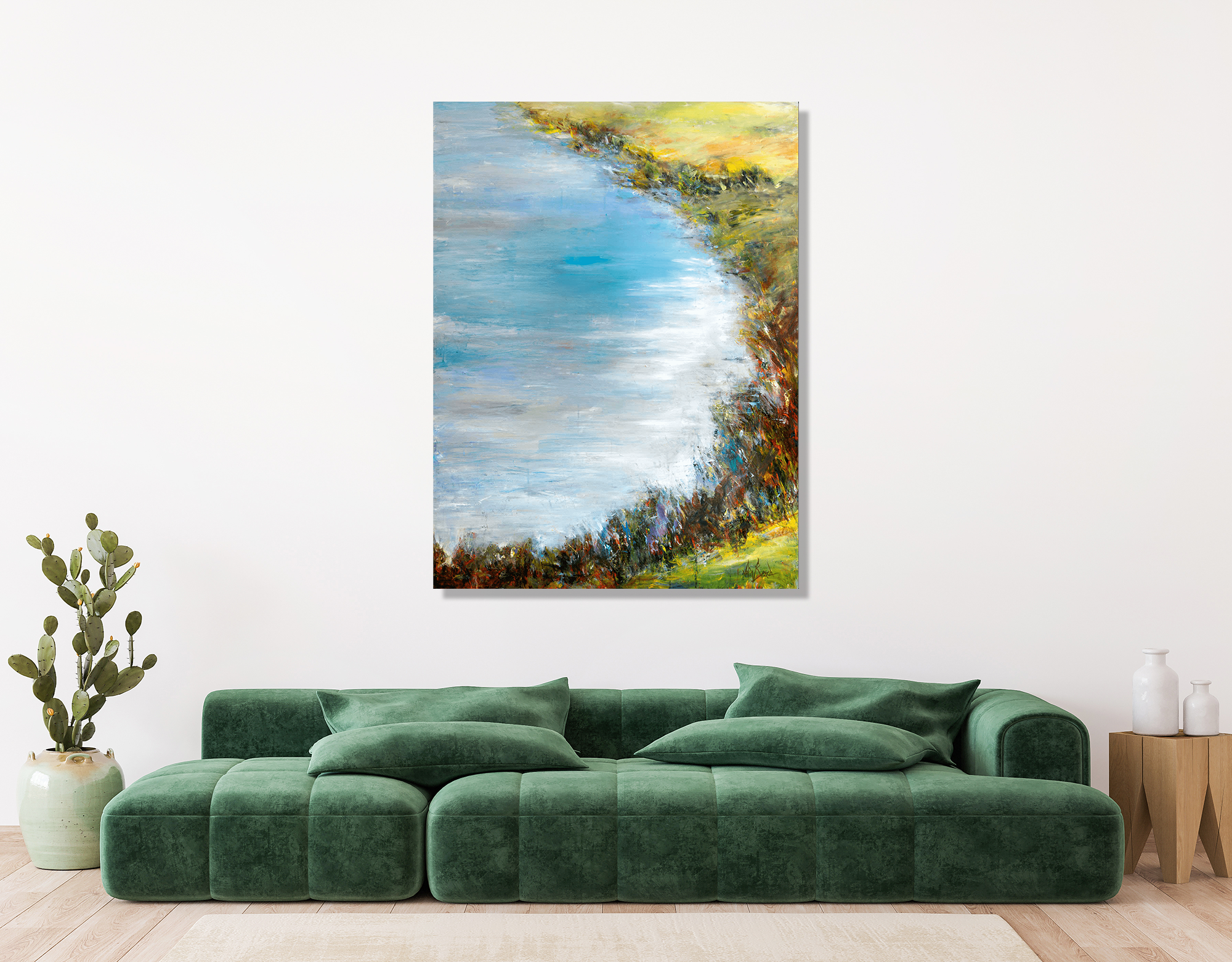 Retreat Artist Enhanced Canvas Print by John Beard Collection - product image 2 for Resin Society