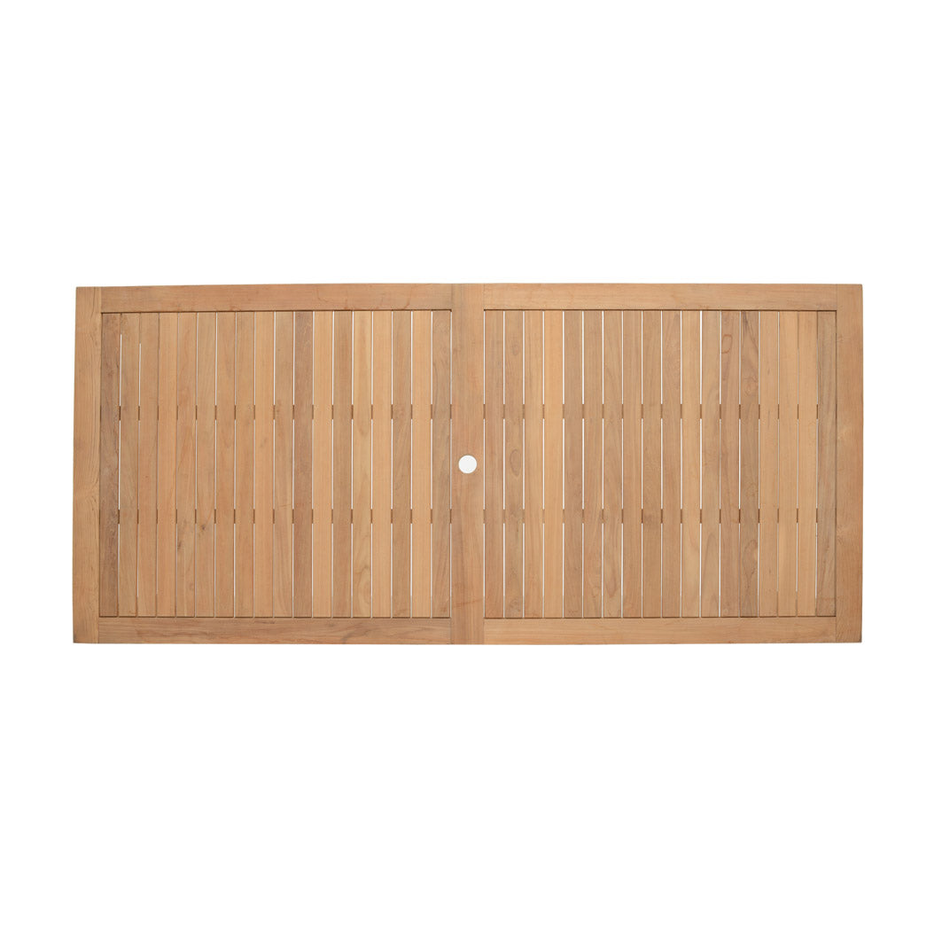 Rinjani Rectangular Big Teak Table by LifestyleGarden US - product image 5 for Resin Society