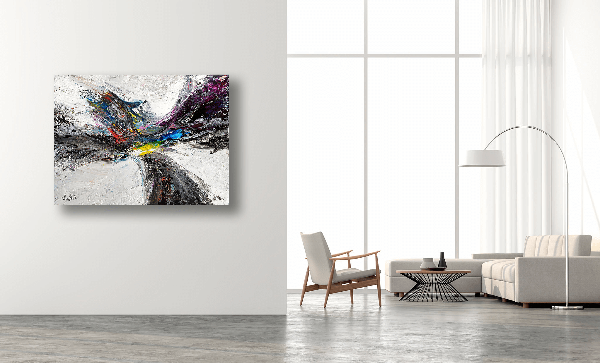 Rise Artist Enhanced Canvas Print by John Beard Collection - product image 2 for Resin Society