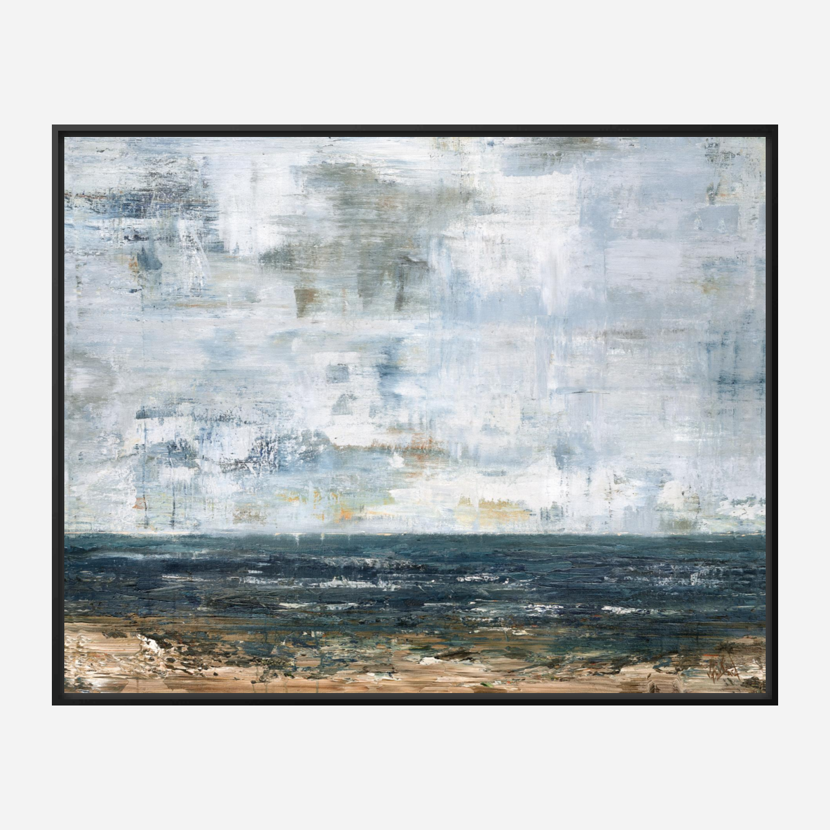 Rocky Shores Artist Enhanced Canvas Print by John Beard Collection - product image 7 for Resin Society