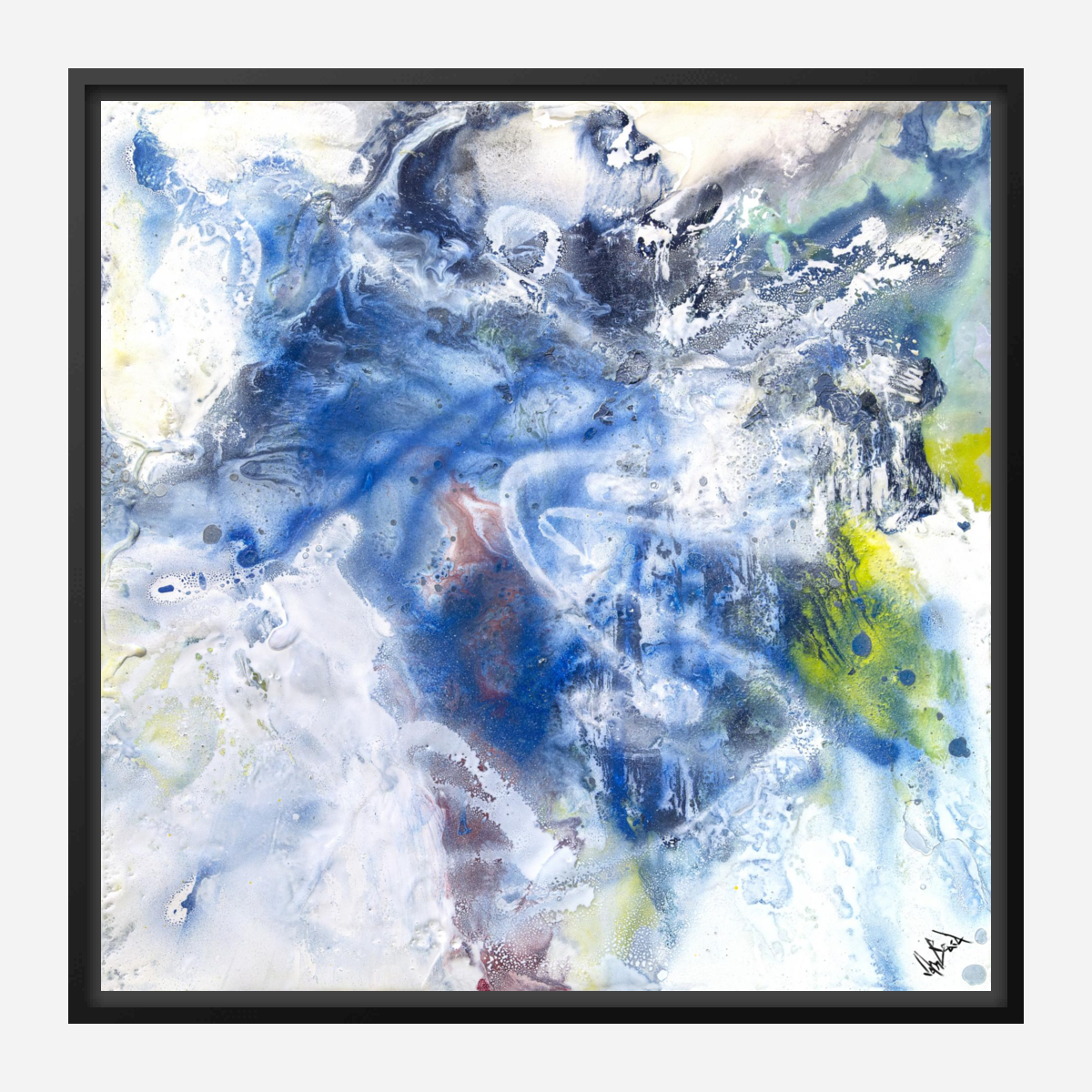 Rose Quartz Artist Enhanced Canvas Print by John Beard Collection - product image 9 for Resin Society